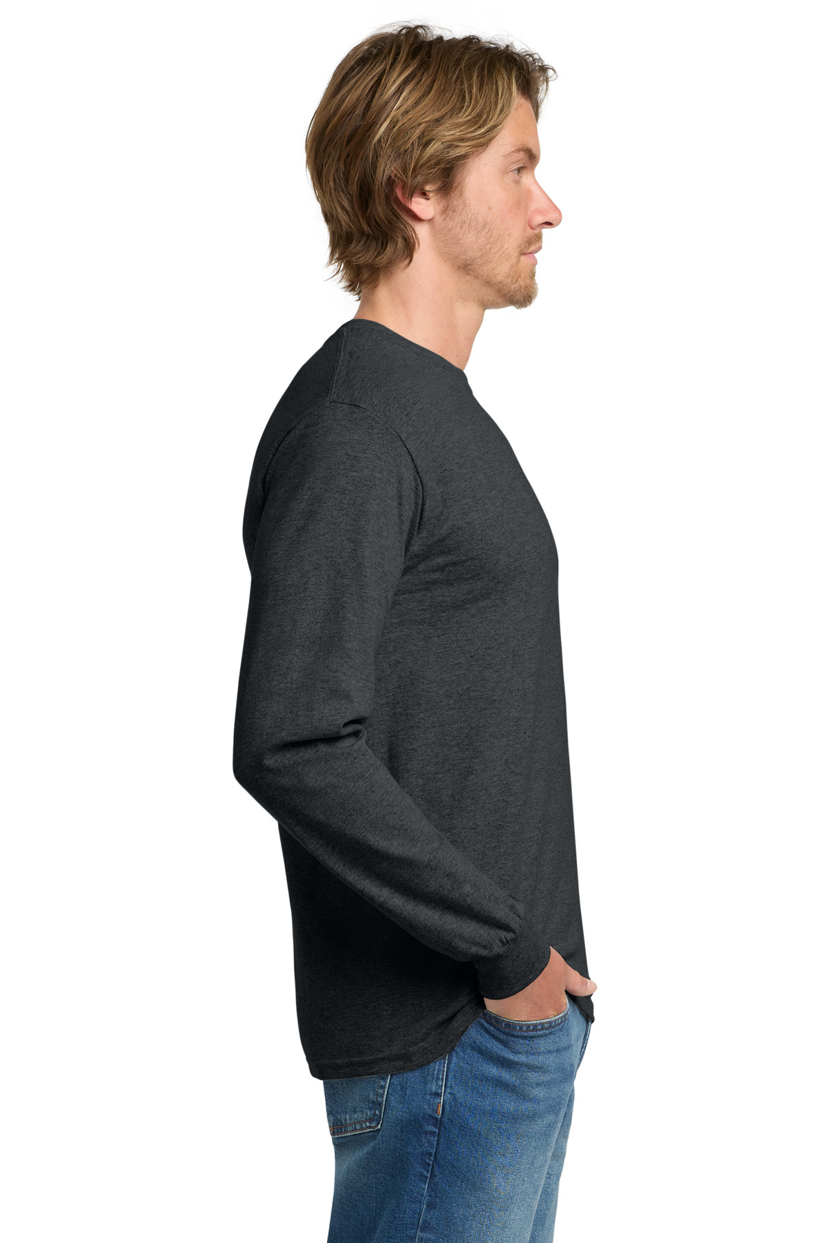 Gildan - Heavy Cotton 100% Cotton Long Sleeve T-Shirt. 5400 41