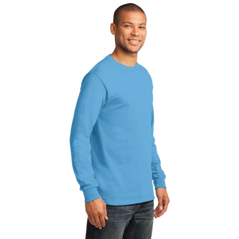 Port & Company Long Sleeve Essential Tee. 35