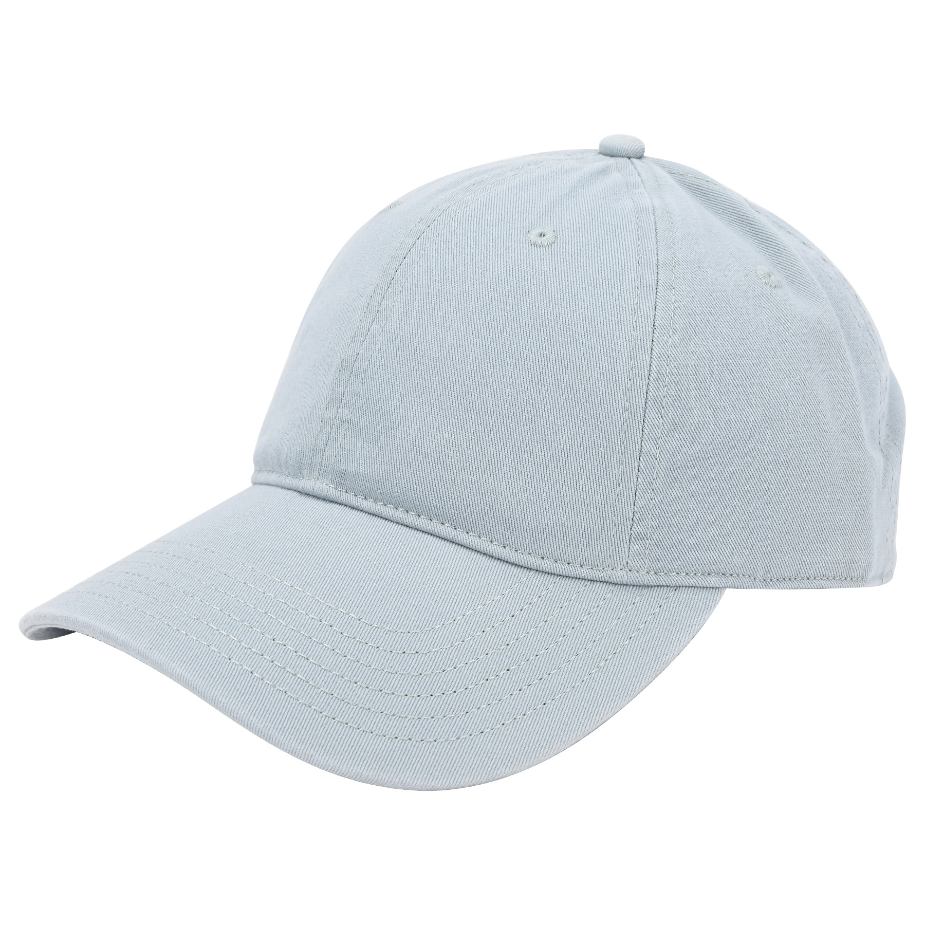 Classic 6-Panel Curved Brim Baseball Cap with Metal Buckle Closure (MOQ: 1pc) 2