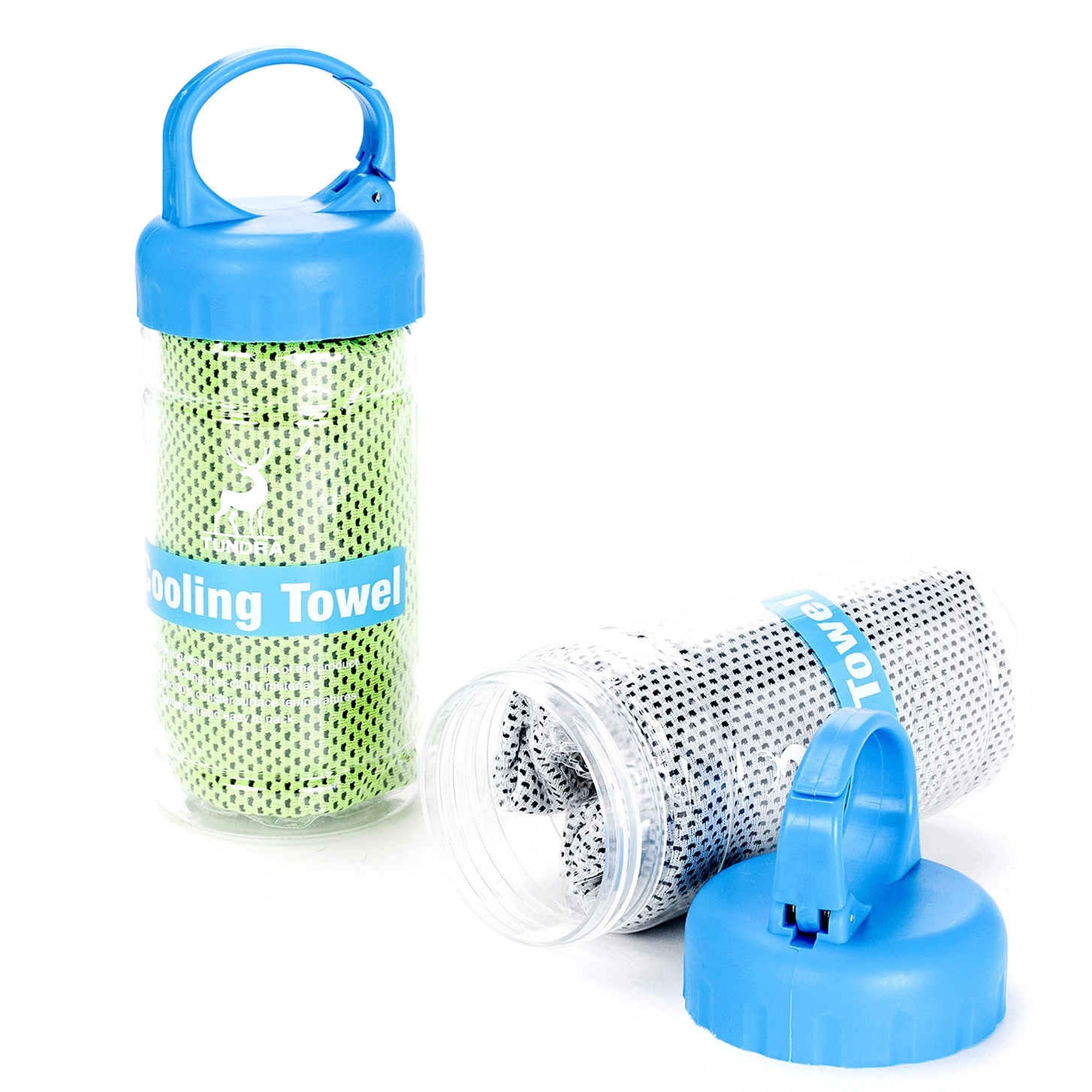Cooling Towel In Carabiner Case 1