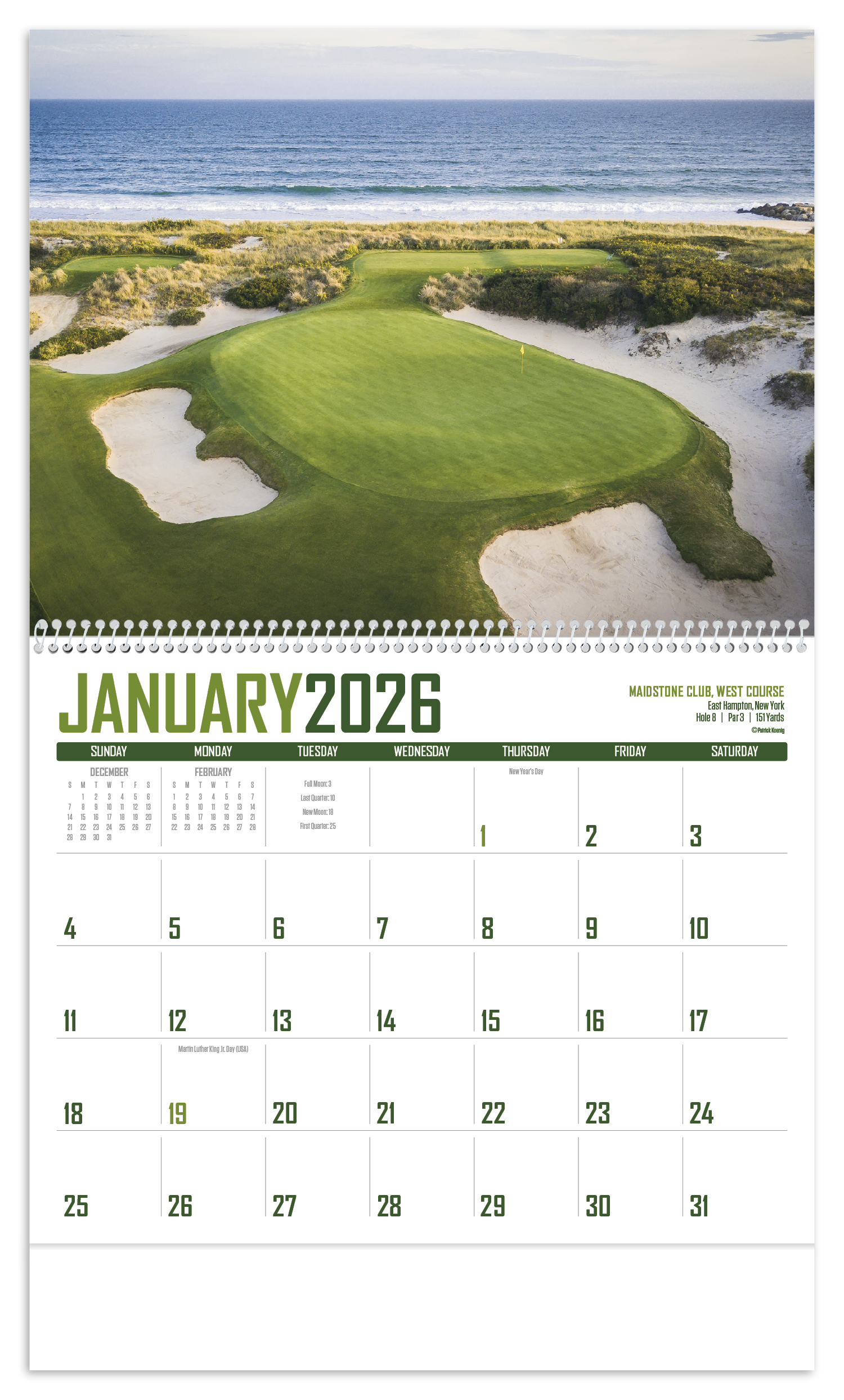 Triumph® Calendars Golf Calendar 17