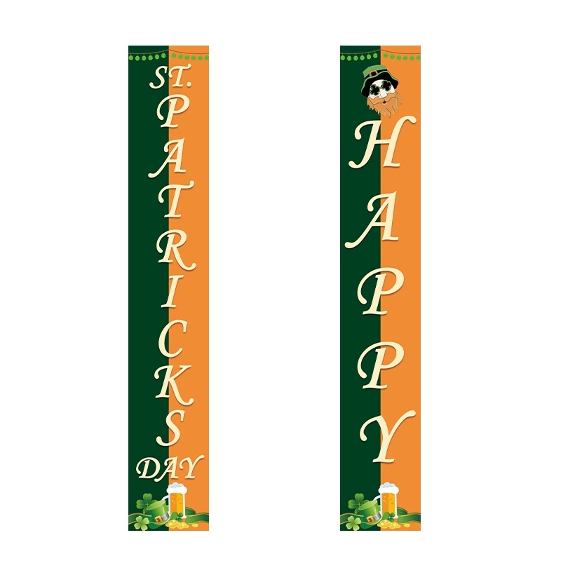 Happy St Patricks Day and Lucky Banner Decor for Home 3