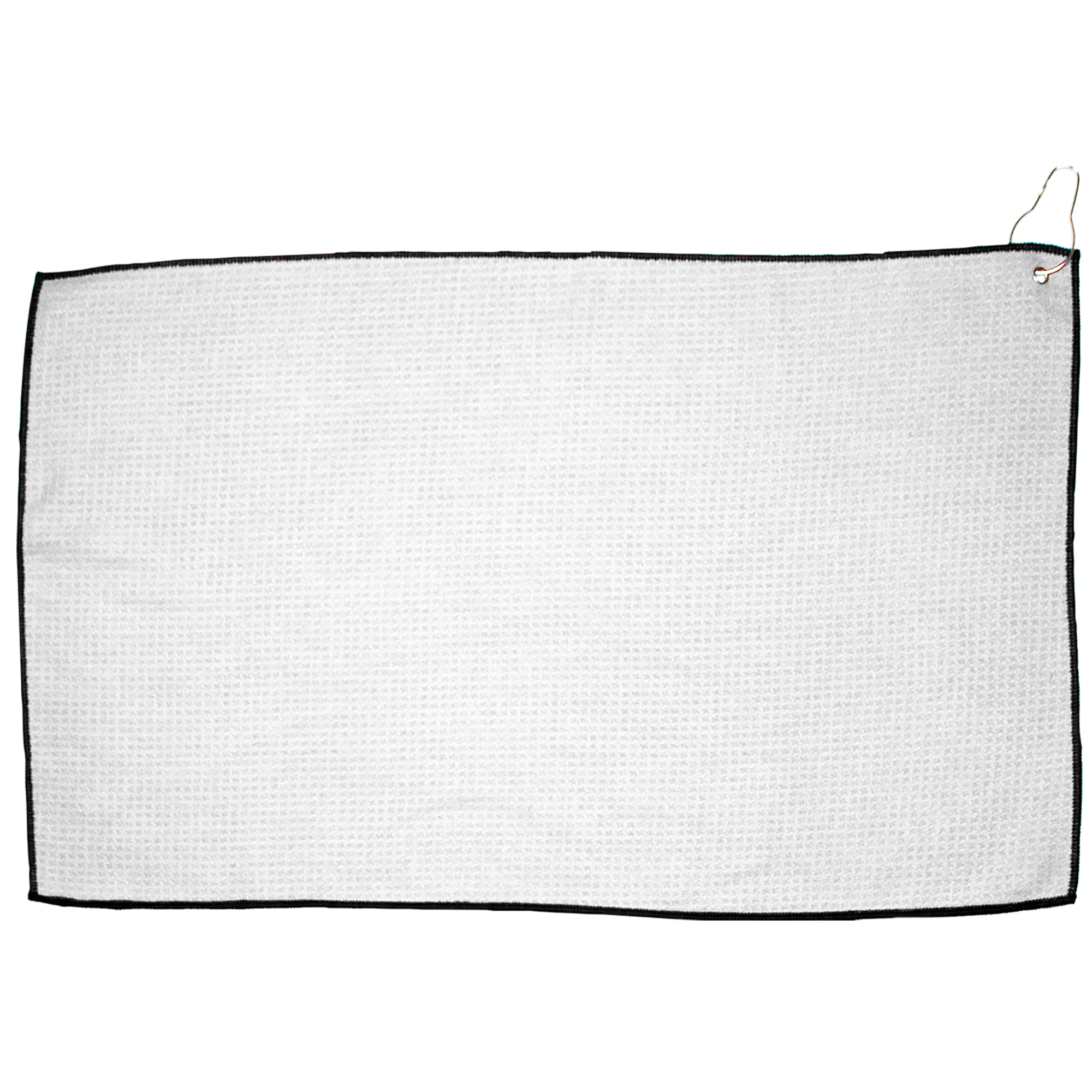 16" X 26" RPET Waffle Golf Towel with Hook & Grommet 16