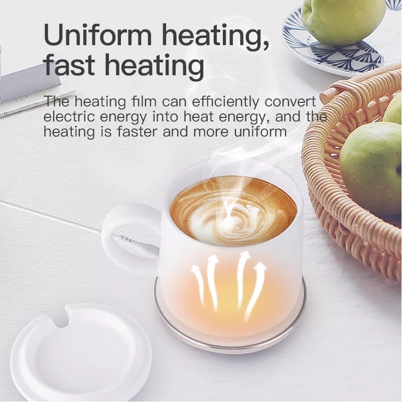 2 IN 1 Heating Mug Warmer Set with Wireless Charger 3