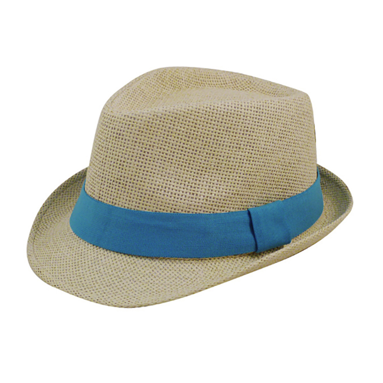 Nature Straw Fedora Hat 15
