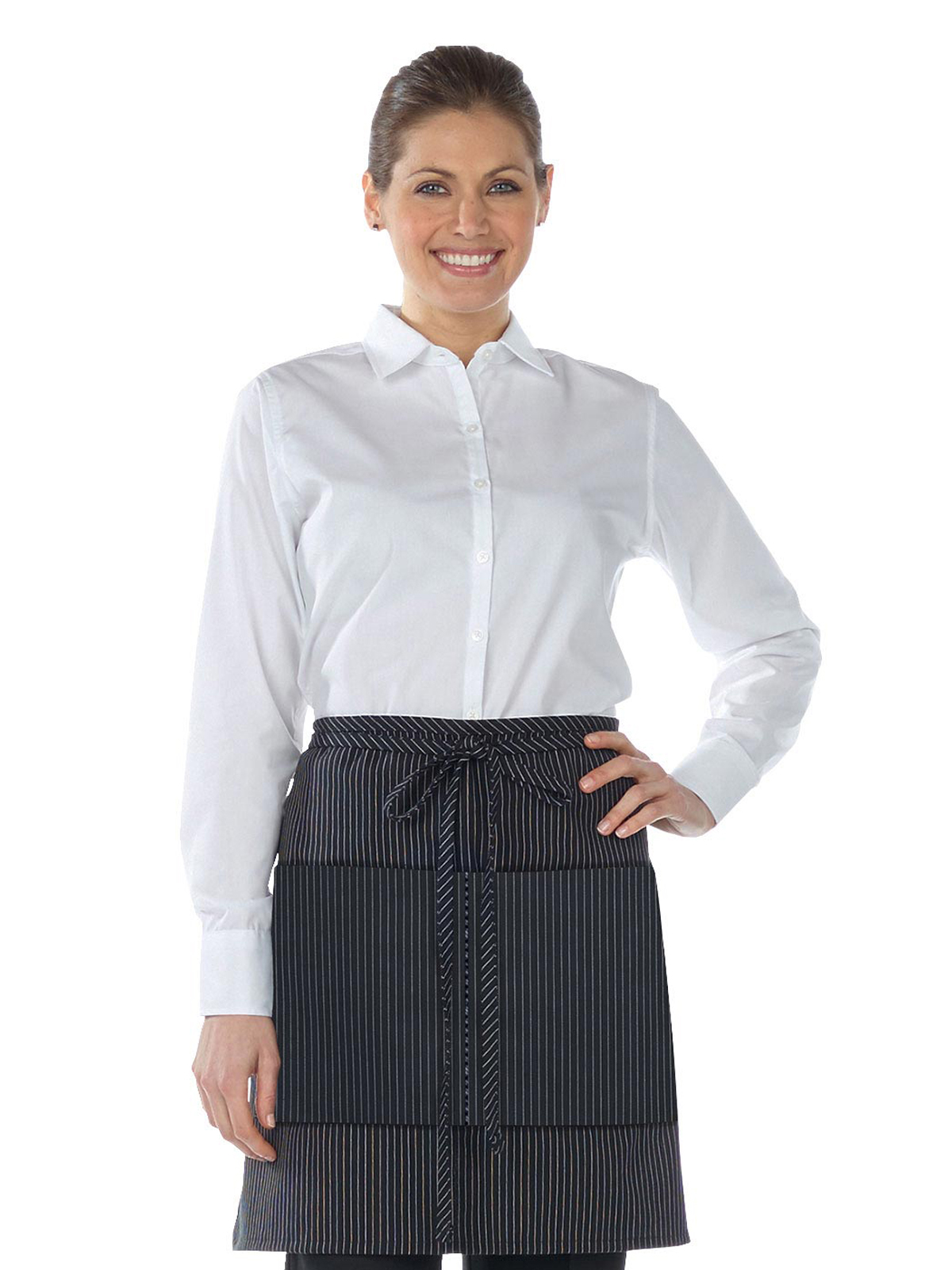 Edwards - Industries - Unisex Two-Pocket Half Bistro Apron