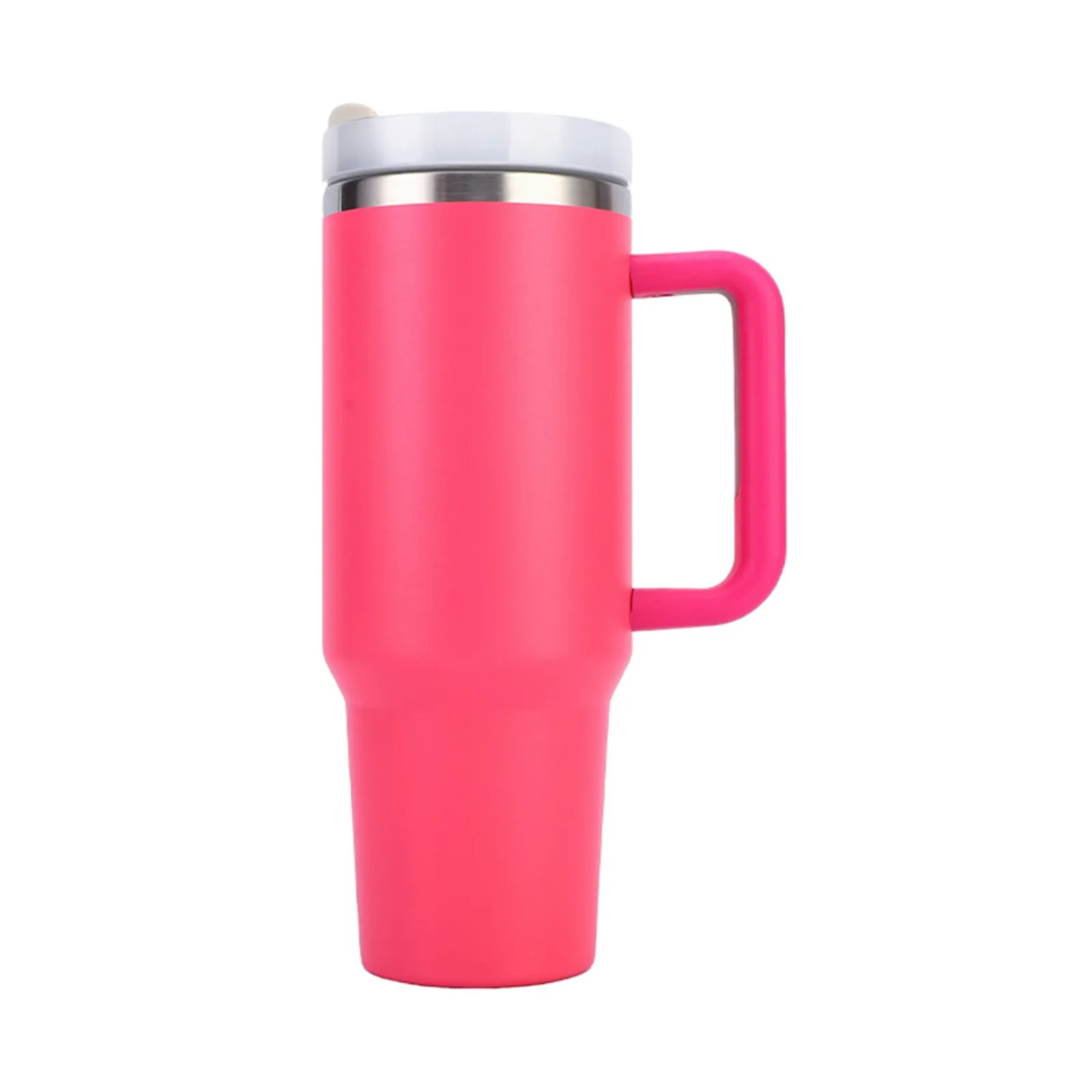 40oz Portable Stainless Steel Tumbler with Handle 11