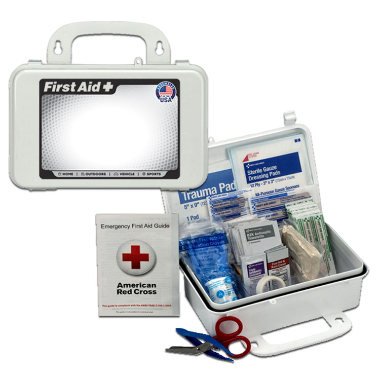 10 Person OSHA Plastic First Aid Kit 3