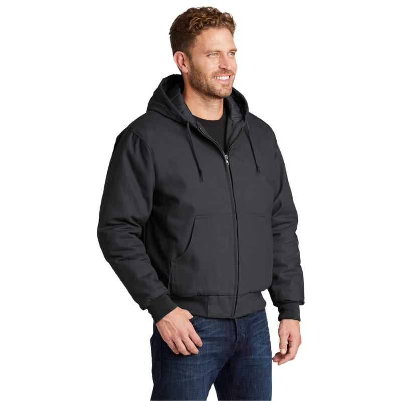 CornerStone - Duck Cloth Hooded Work Jacket. 8