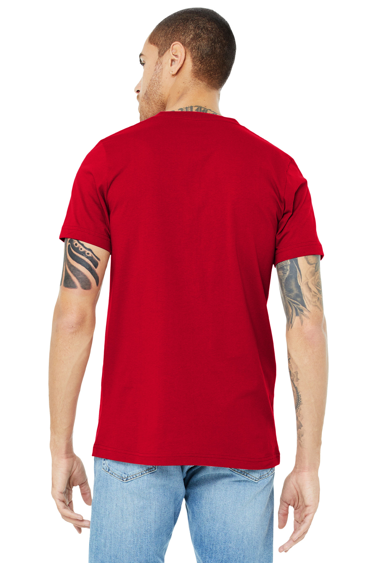 BELLA+CANVAS Unisex Jersey Short Sleeve V-Neck Tee. BC3005 31