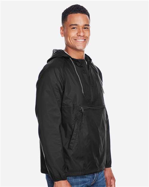 Men's Packable Hooded Nylon Jacket - M750 26