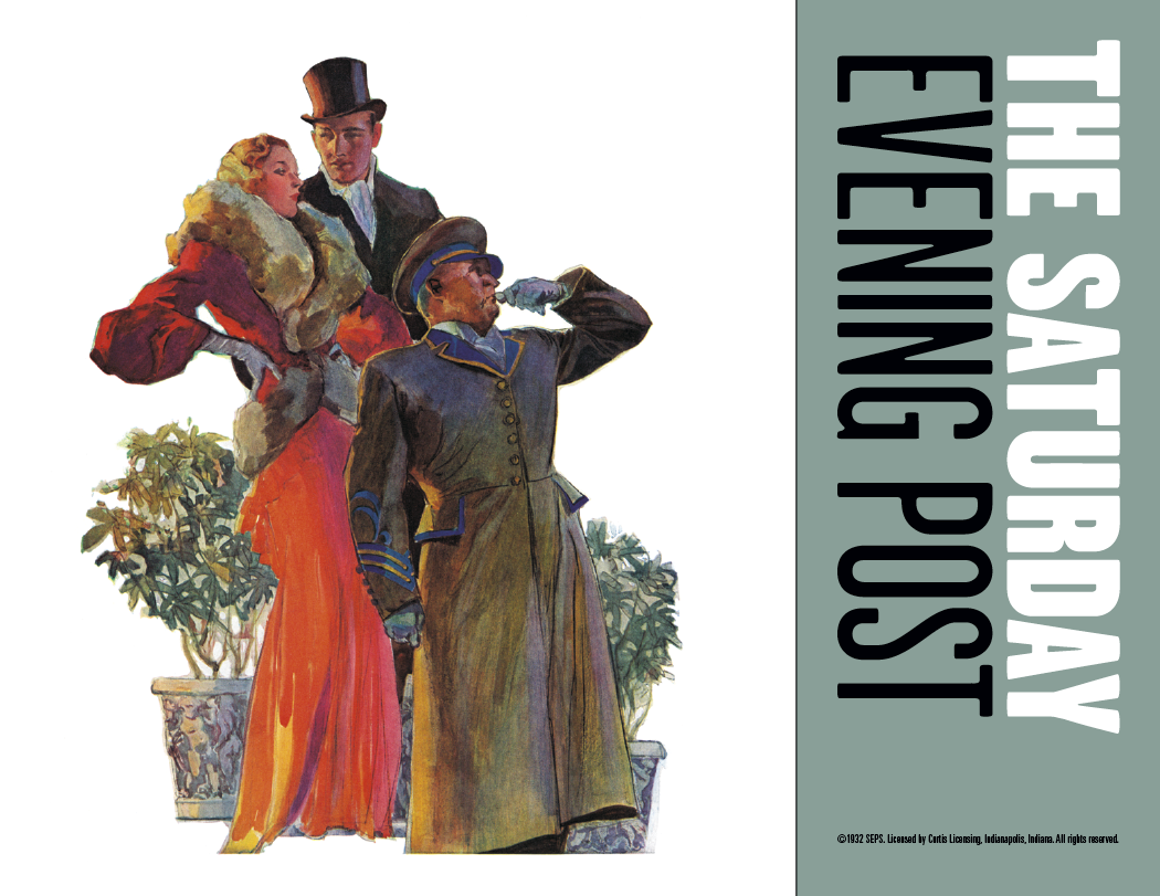 Good Value™ The Saturday Evening Post - Stapled Calendar 12
