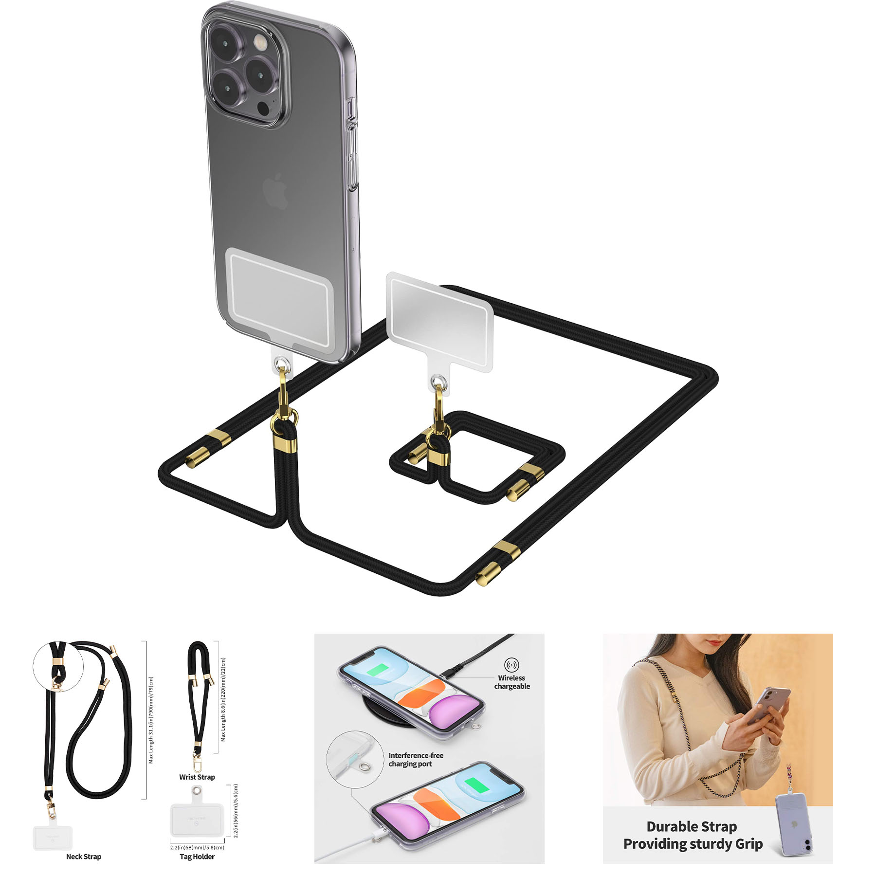 Cell Phone Lanyard for Phone Case 2