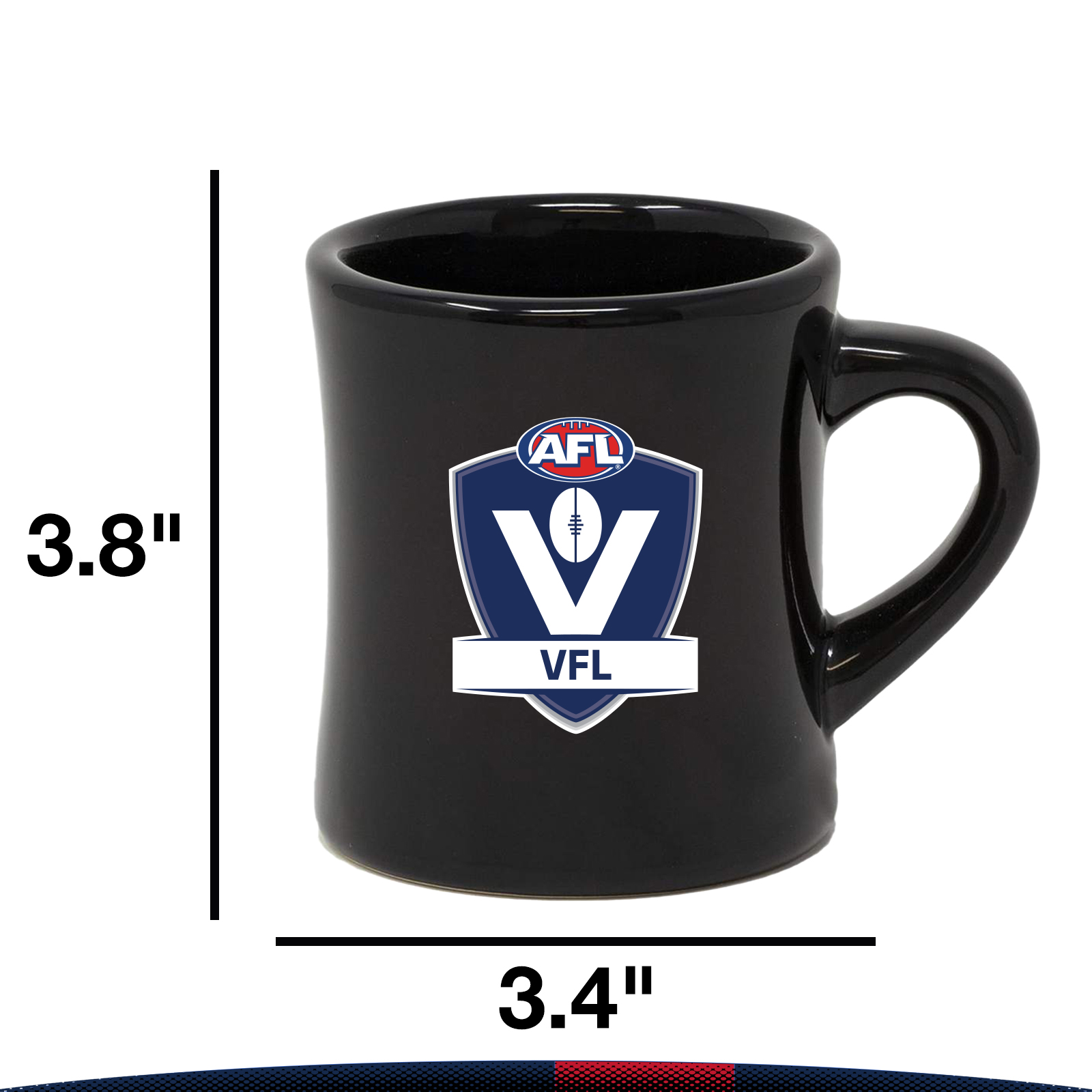 12 oz. Thick Handle Ceramic Coffee Mugs 8