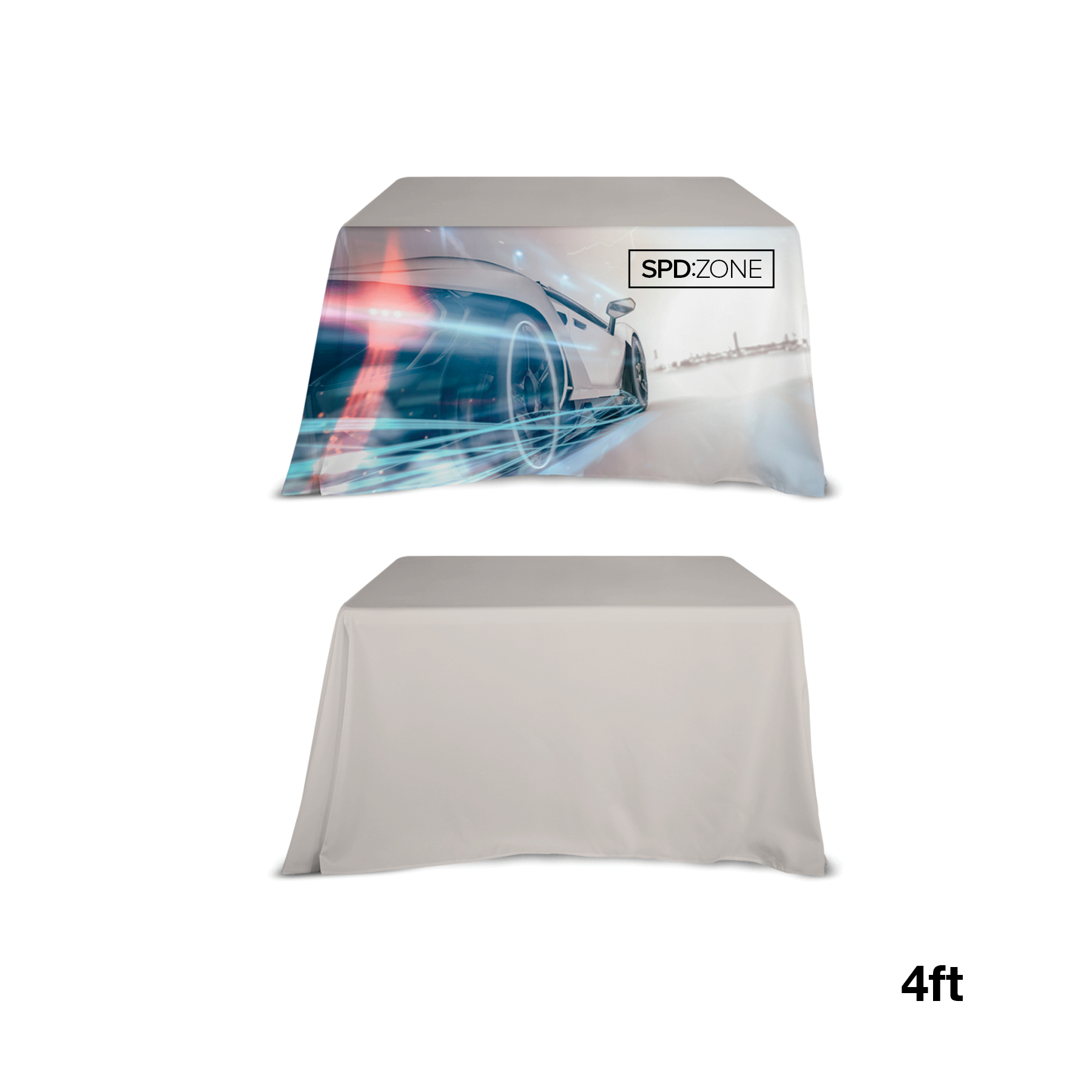 DisplaySplash 4' Table Throw 3