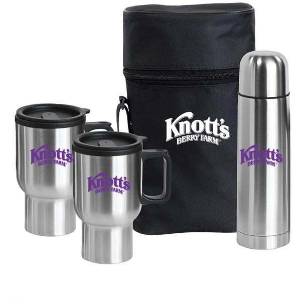 Pacifica - Stainless Steel Travel Drinkware Set 1