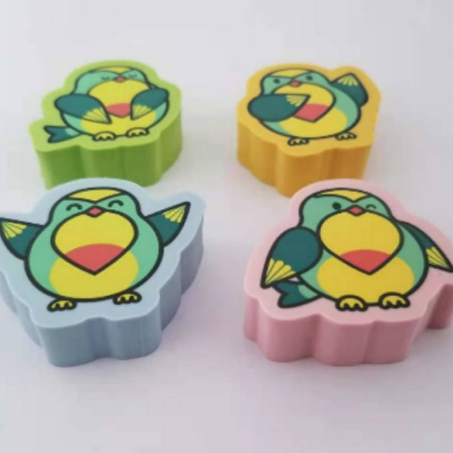 Penguin Shaped Eraser 3
