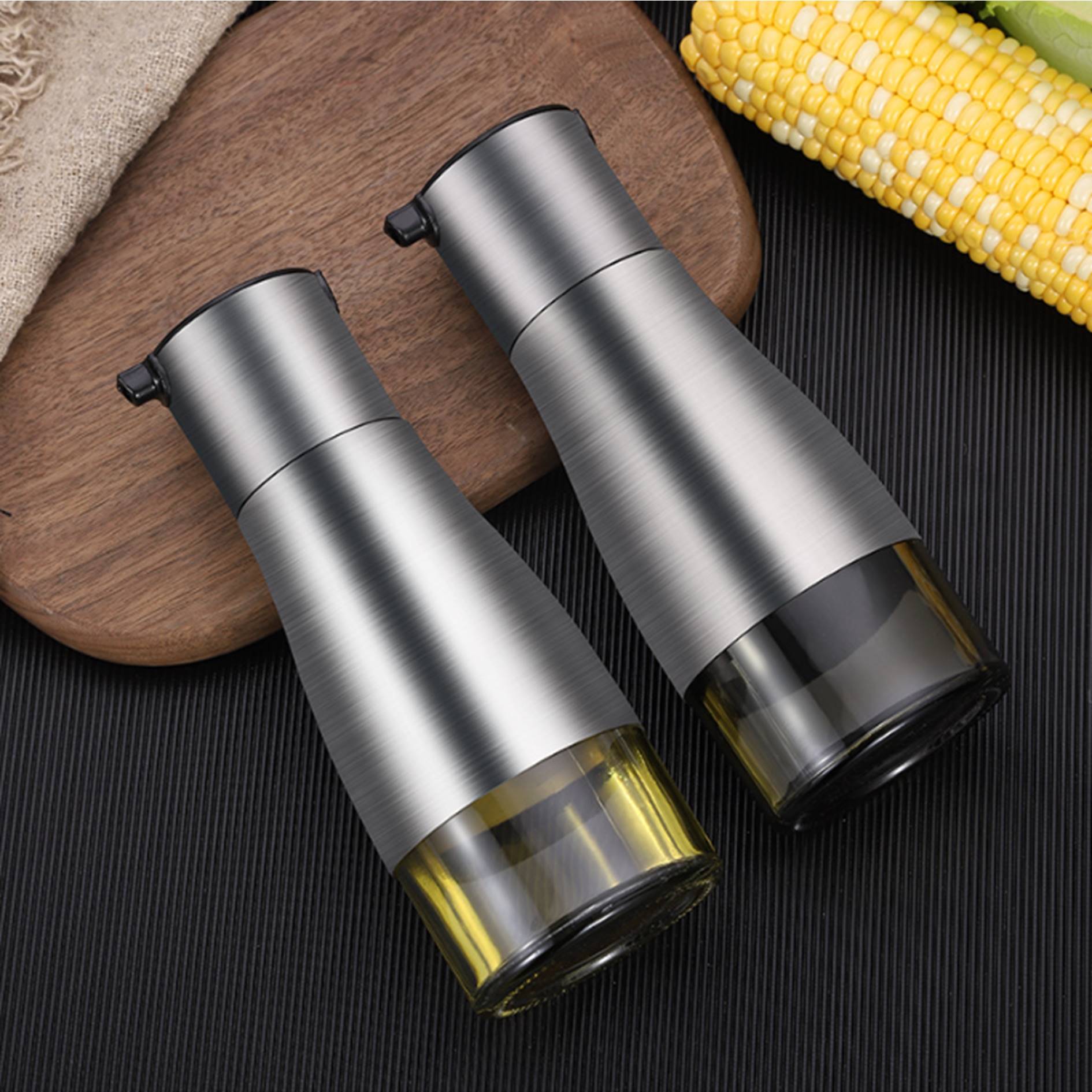 Stainless Steel Oil Dispenser Bottle 2
