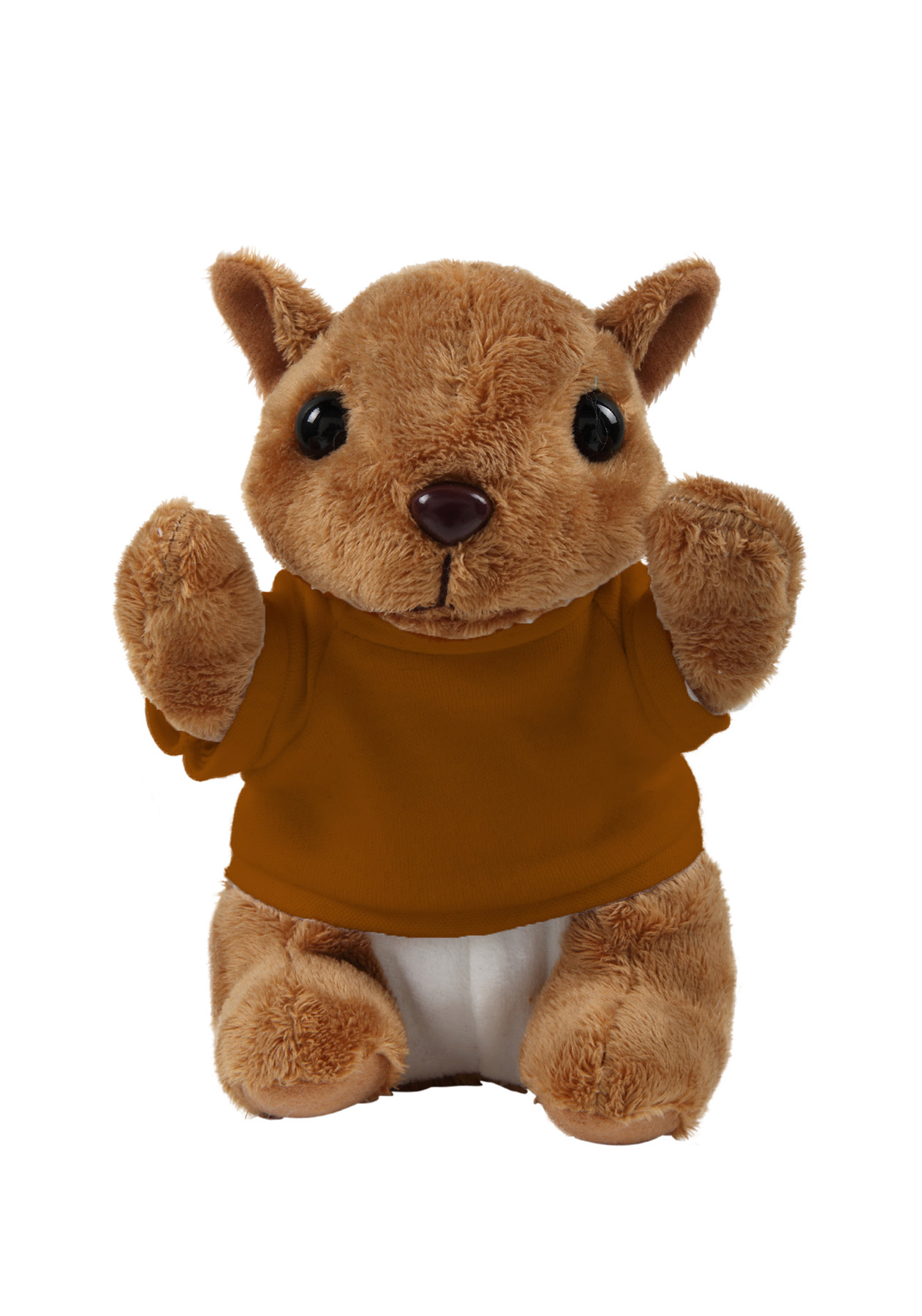 Soft Plush Sitting Squirrel with T-shirt 3