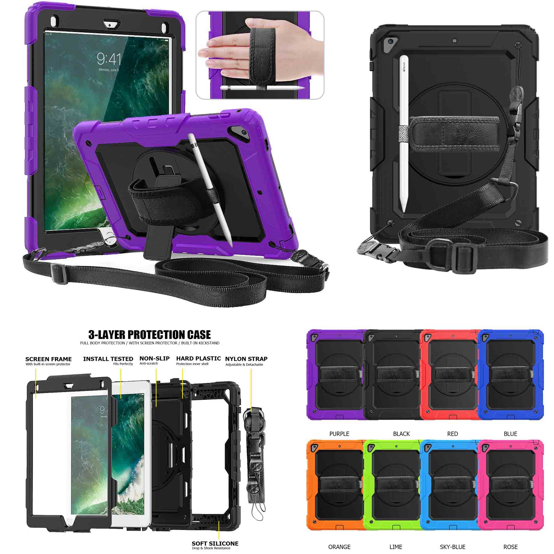 iBank ® Shockproof Case for iPad 11" (A16) 11th/10th 10.9" (2025/2022) 1