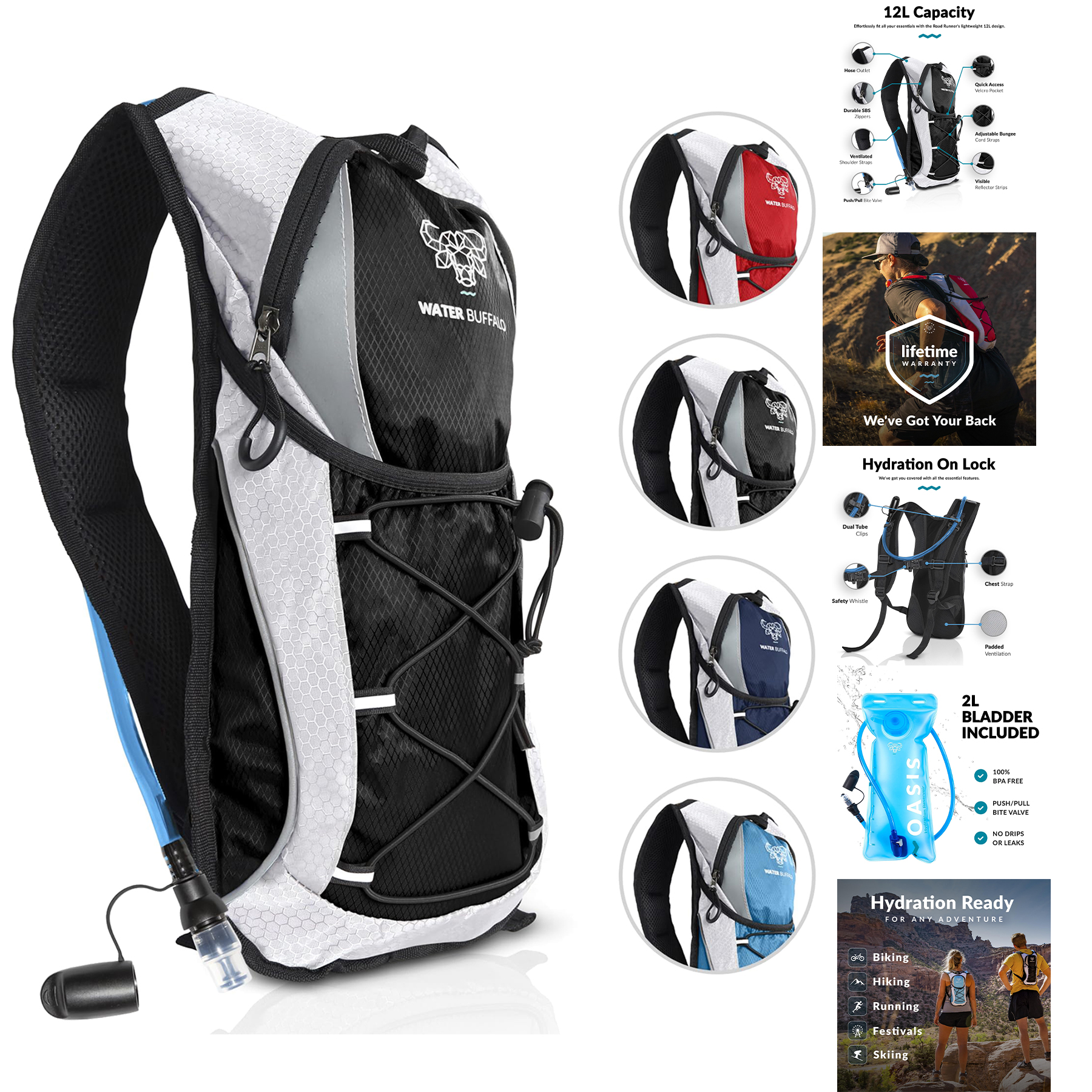 Lightweight Hydration Backpack 2