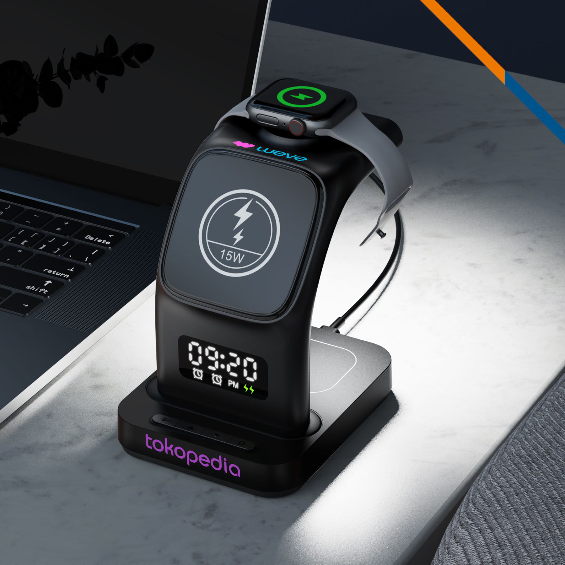Trevix 6in1 Desktop Wireless Charger 1