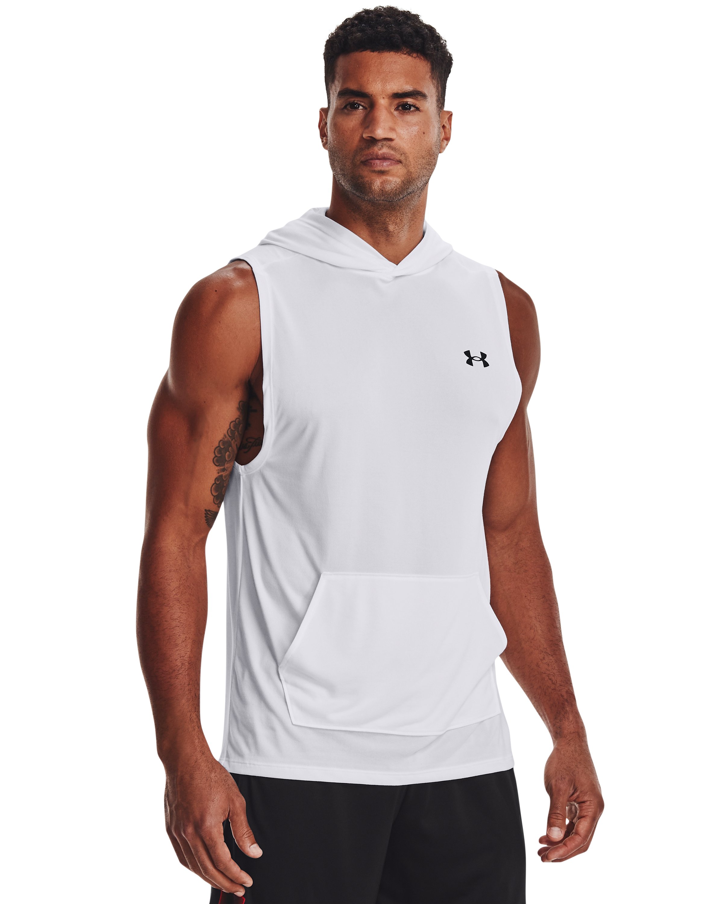 Men's UA Tech Sleeveless Hoodie  4