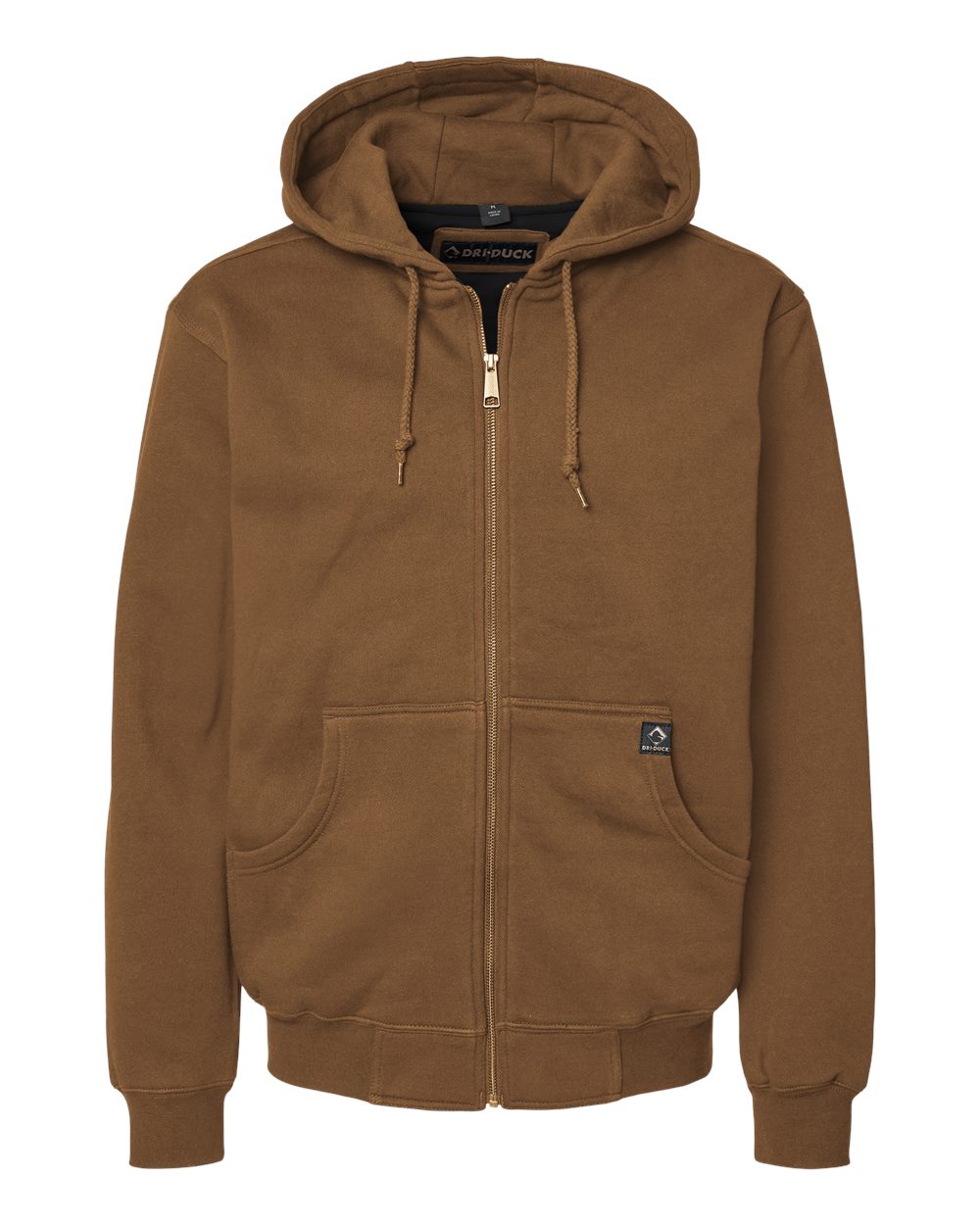 Men's Crossfire Heavyweight Power Fleece Hooded Jacket with Thermal Lining - 7033 9