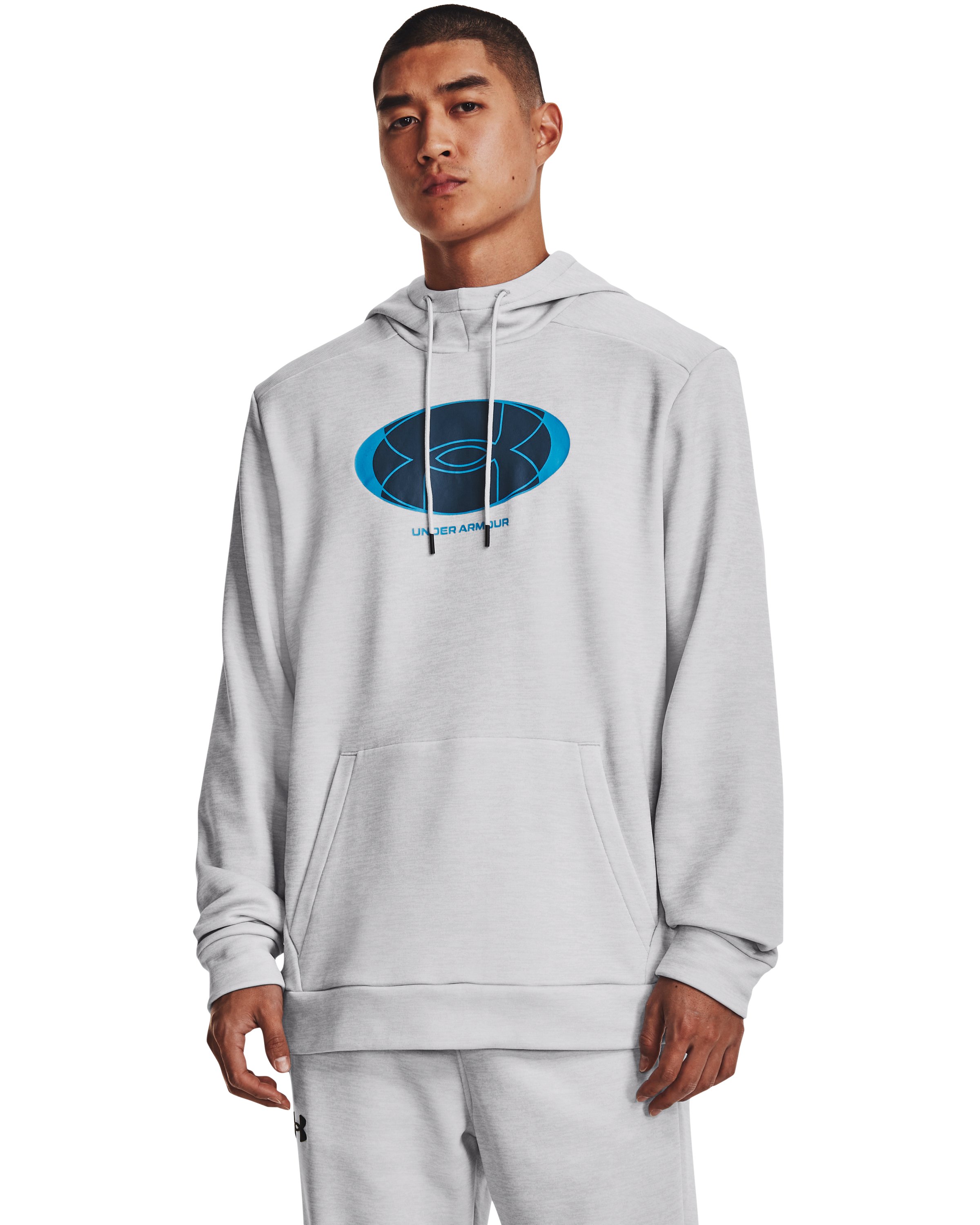Men's Armour Fleece Graphic Hoodie, custom hoodie or sweatshirt with logo imprint 5