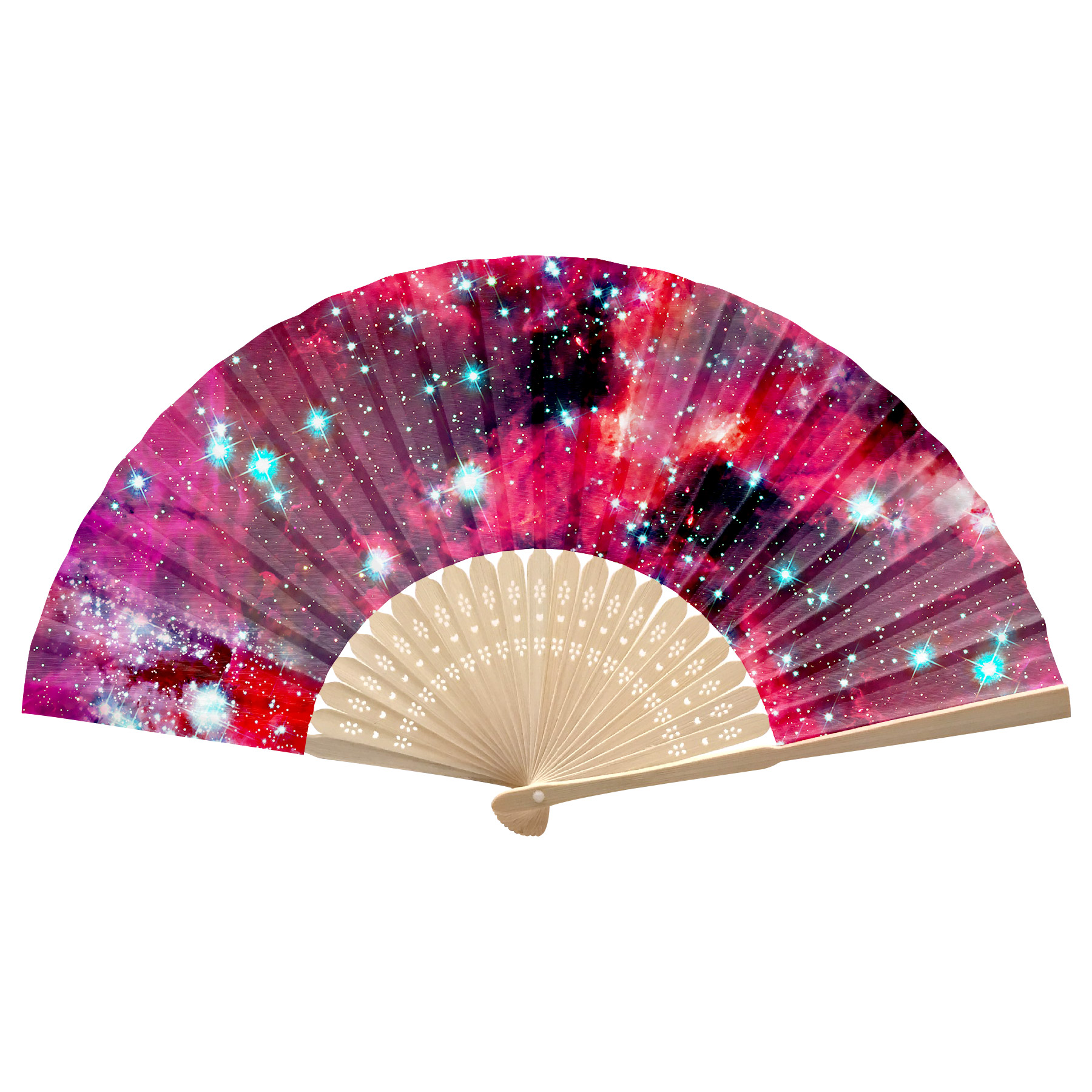 Foldable Bamboo Fan 20