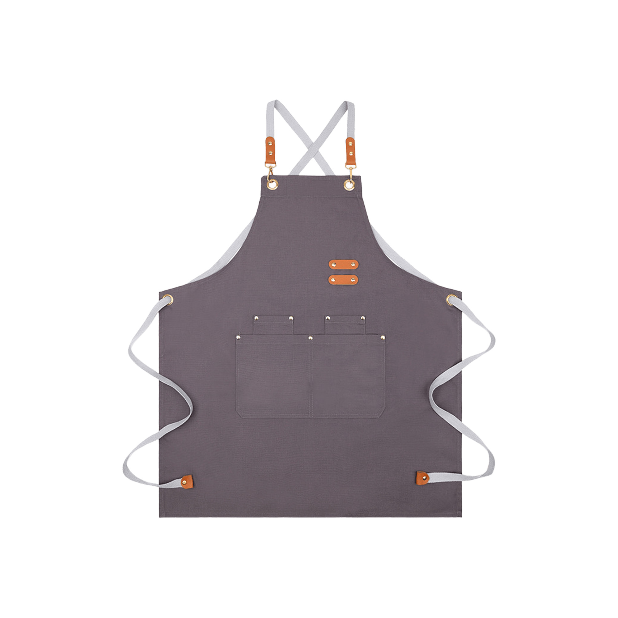 Waterproof And Oilproof Canvas Kitchen Apron 8
