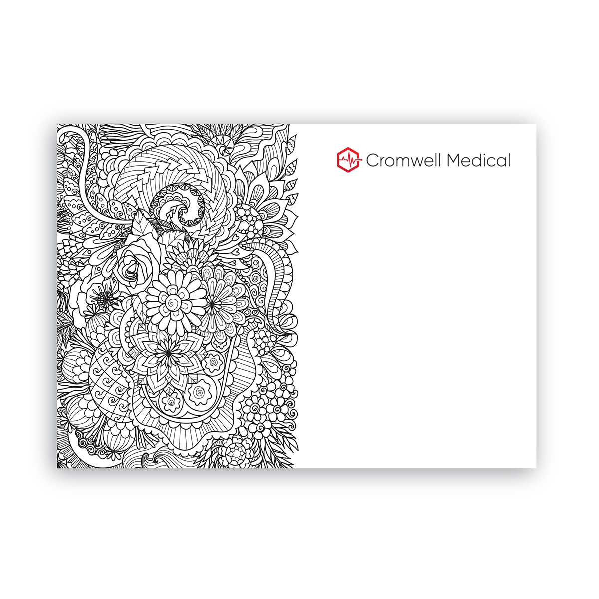 Post-it Custom Printed Coloring Pad - 25 Sheets 6