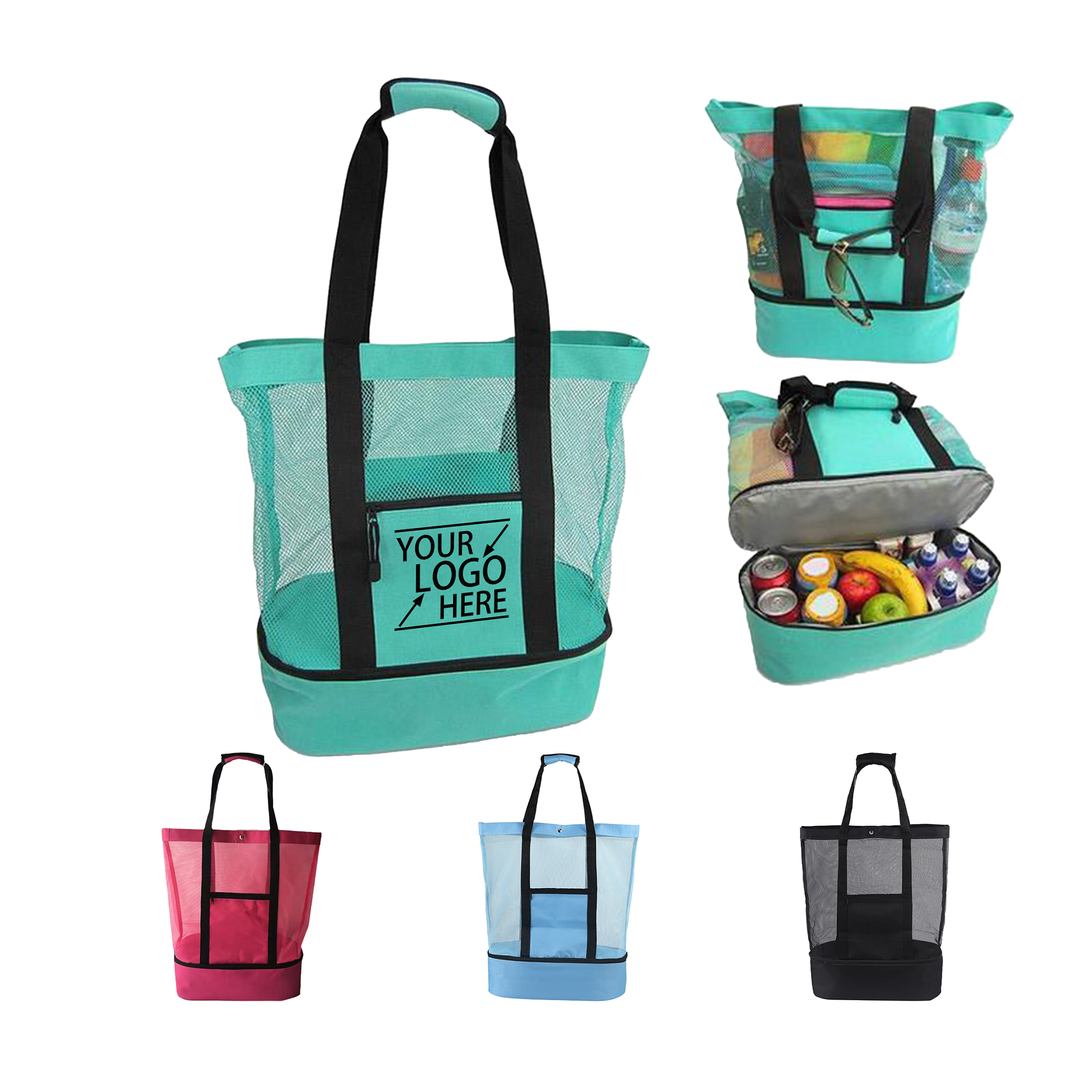 Outdoor Travel Mesh Thermal Fresh-Keeping Bag 1