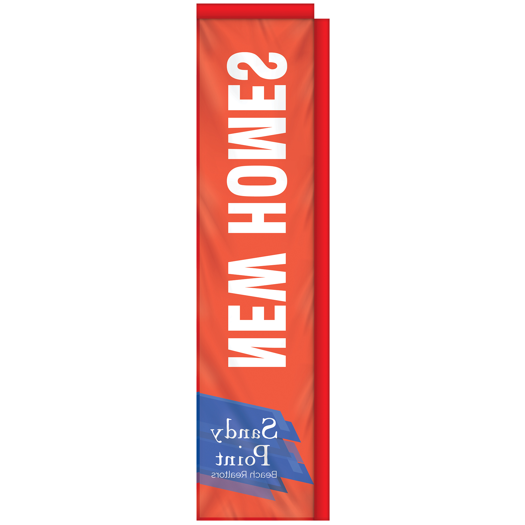 2' X 8' Single Reverse Windchaser Flag 7