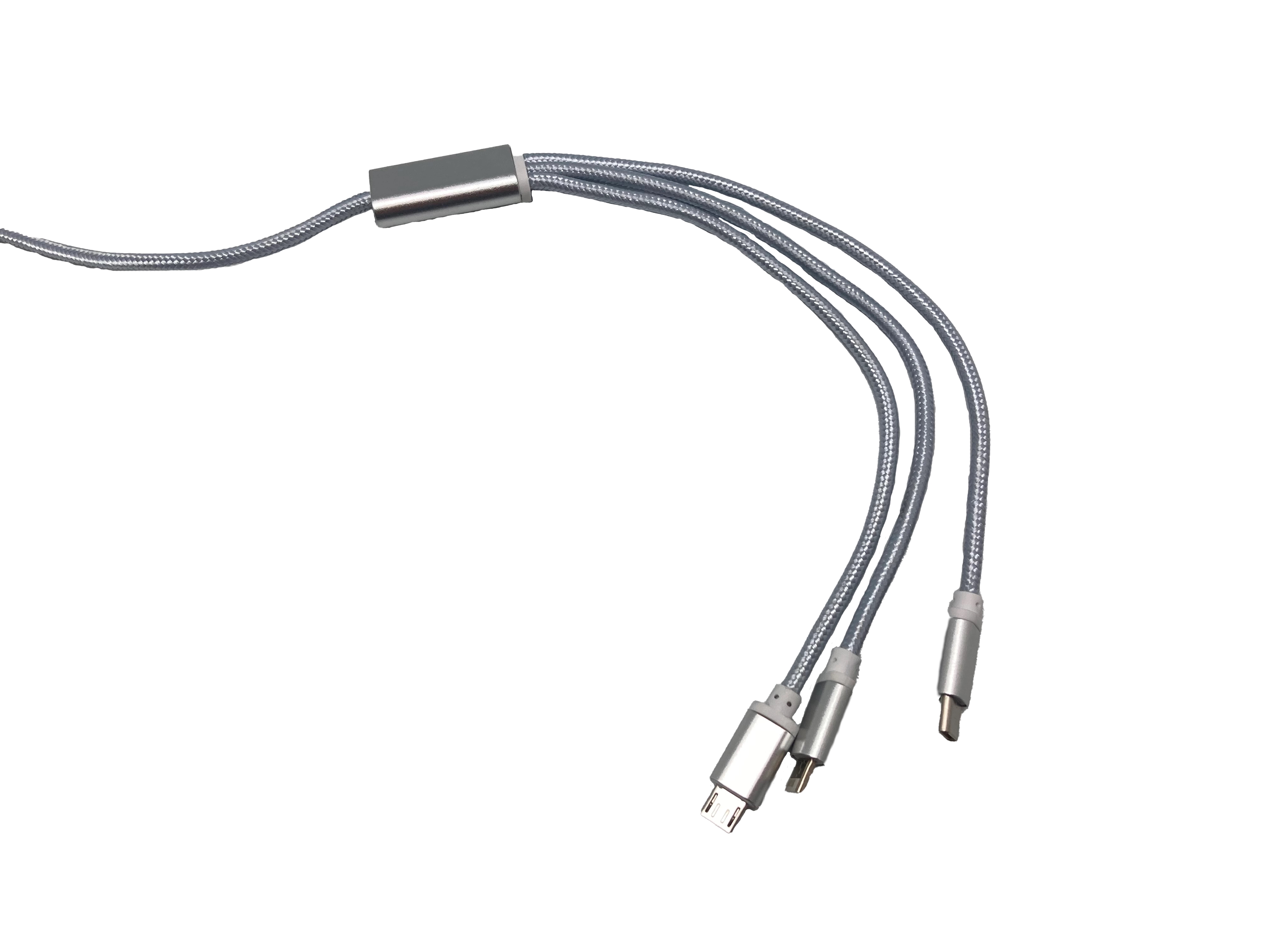 4in1 Micro/Type C toType C/Lightning Charging Braided Cable 2