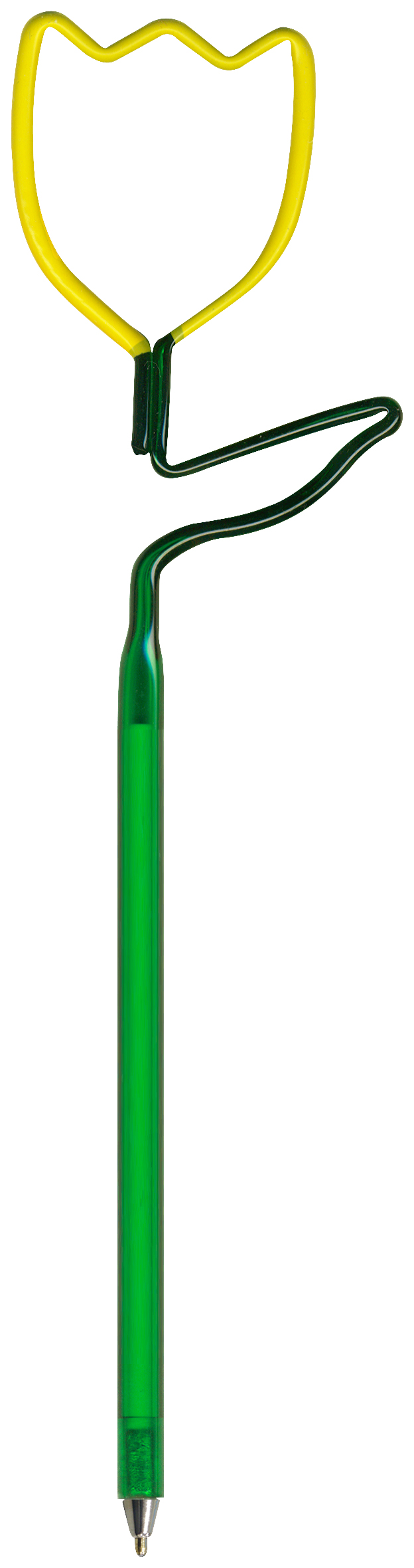 Flower Tulip Multi-Color Inkbend Standard, Bent Pen