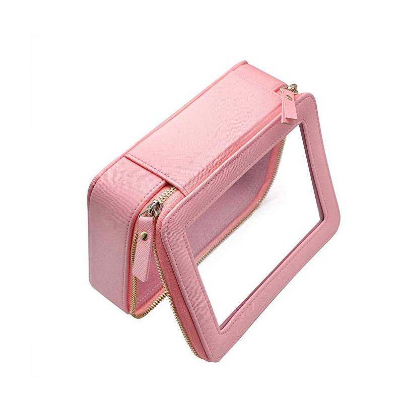 Clear and Waterproof Portable Travel Makeup Bag 6