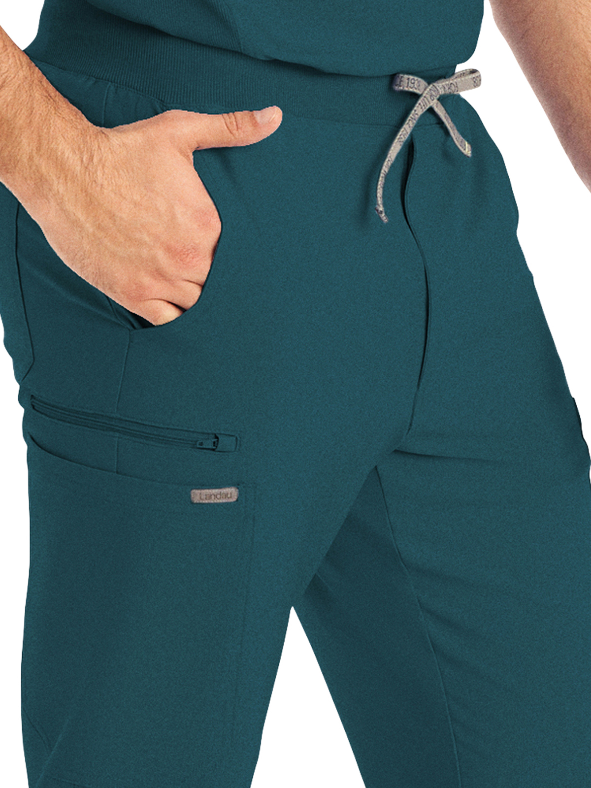 Landau - Forward - Men's Seven-Pocket Mid-Rise Triple-Elastic Waist Jogger Pant 15