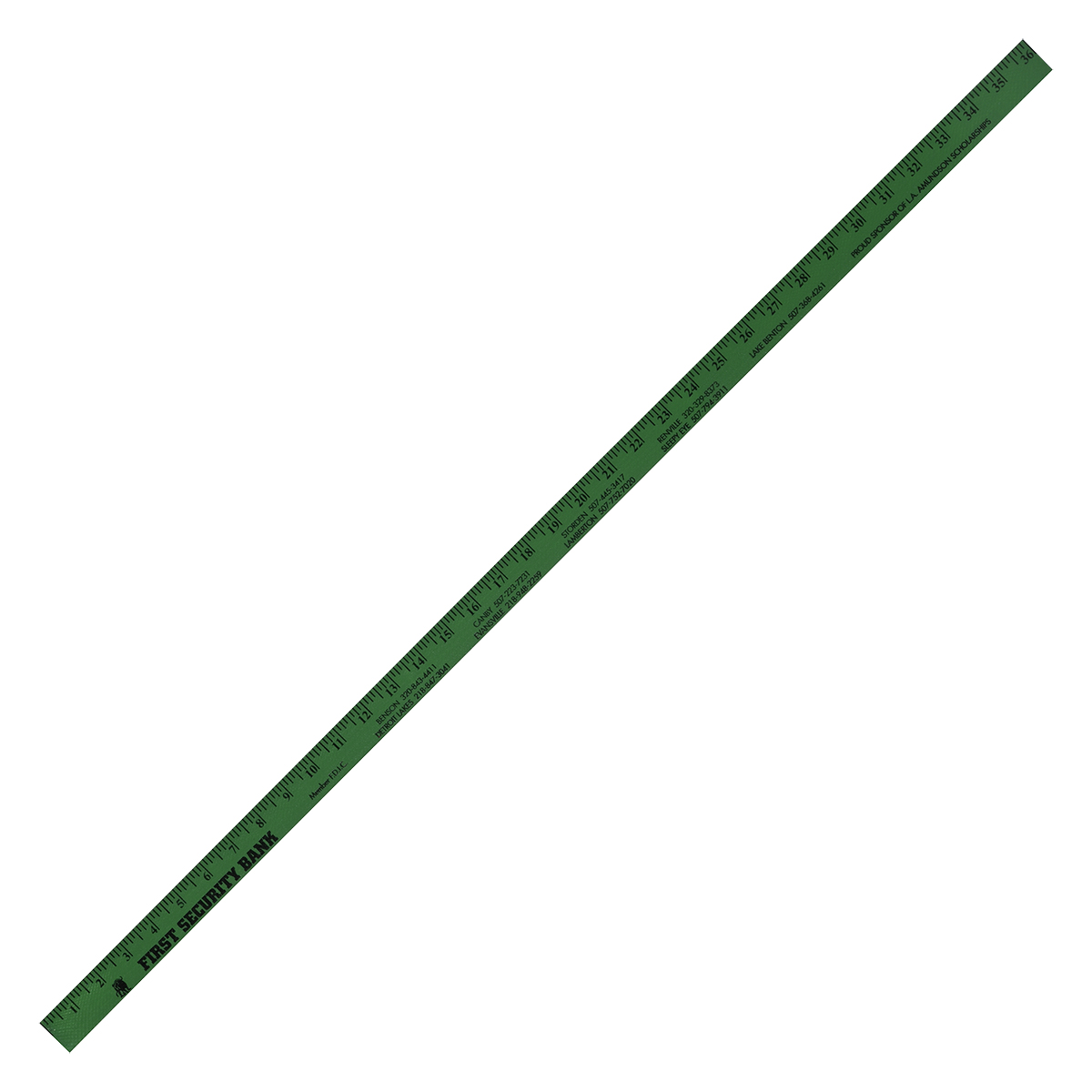 Colorful Enameled Yardstick 10
