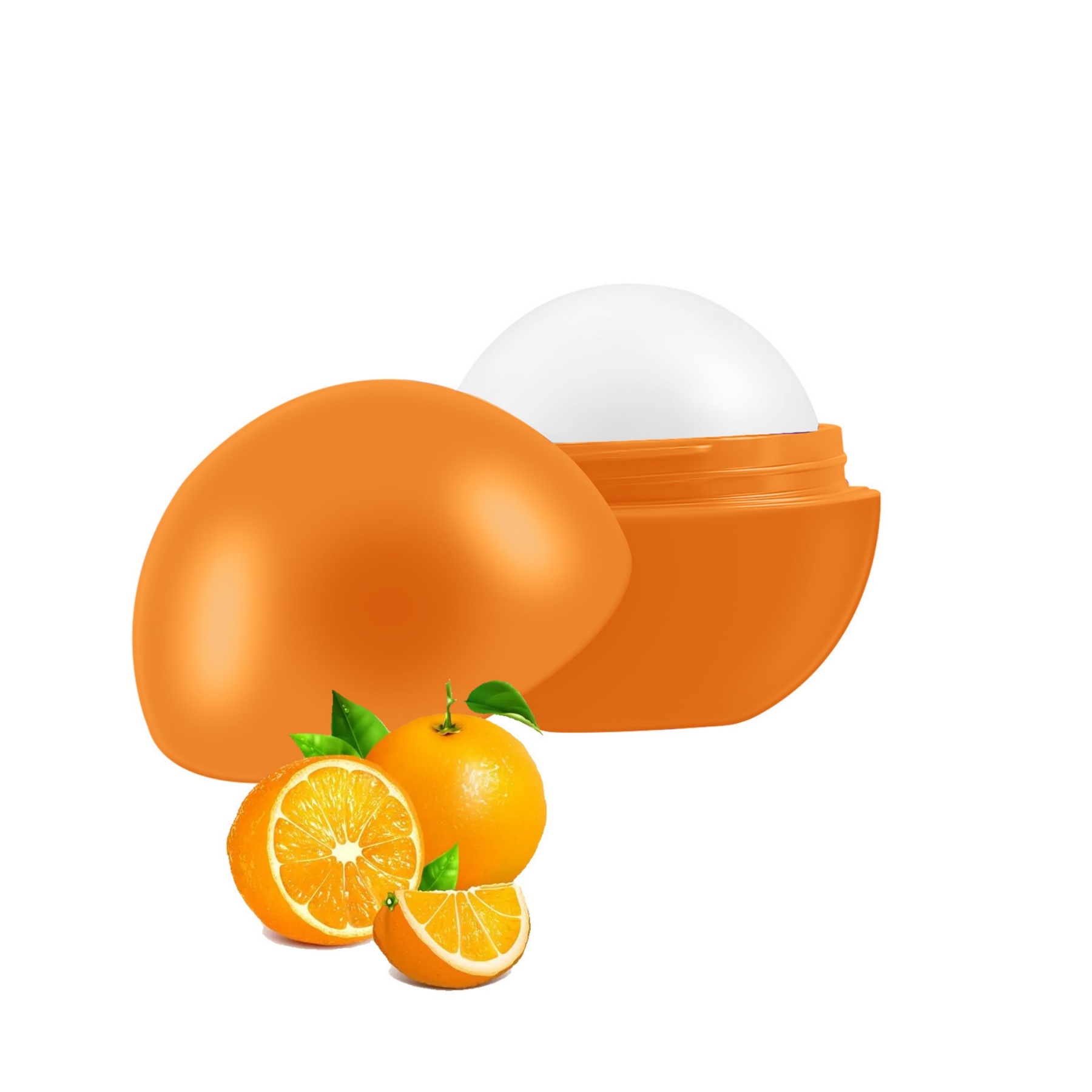 Promotional Mini Round Ball Shaped Lip Balm 7