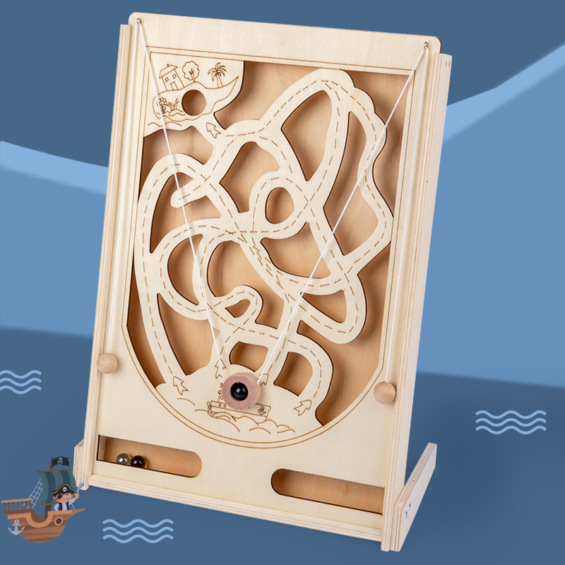 Wooden Pirate Pinball Game 2
