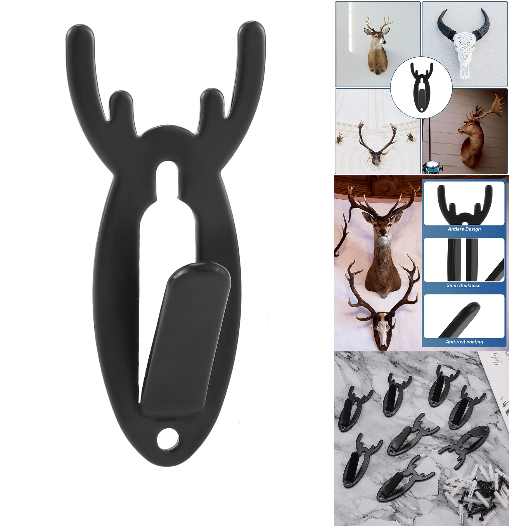 Deer Skull Hooks 2