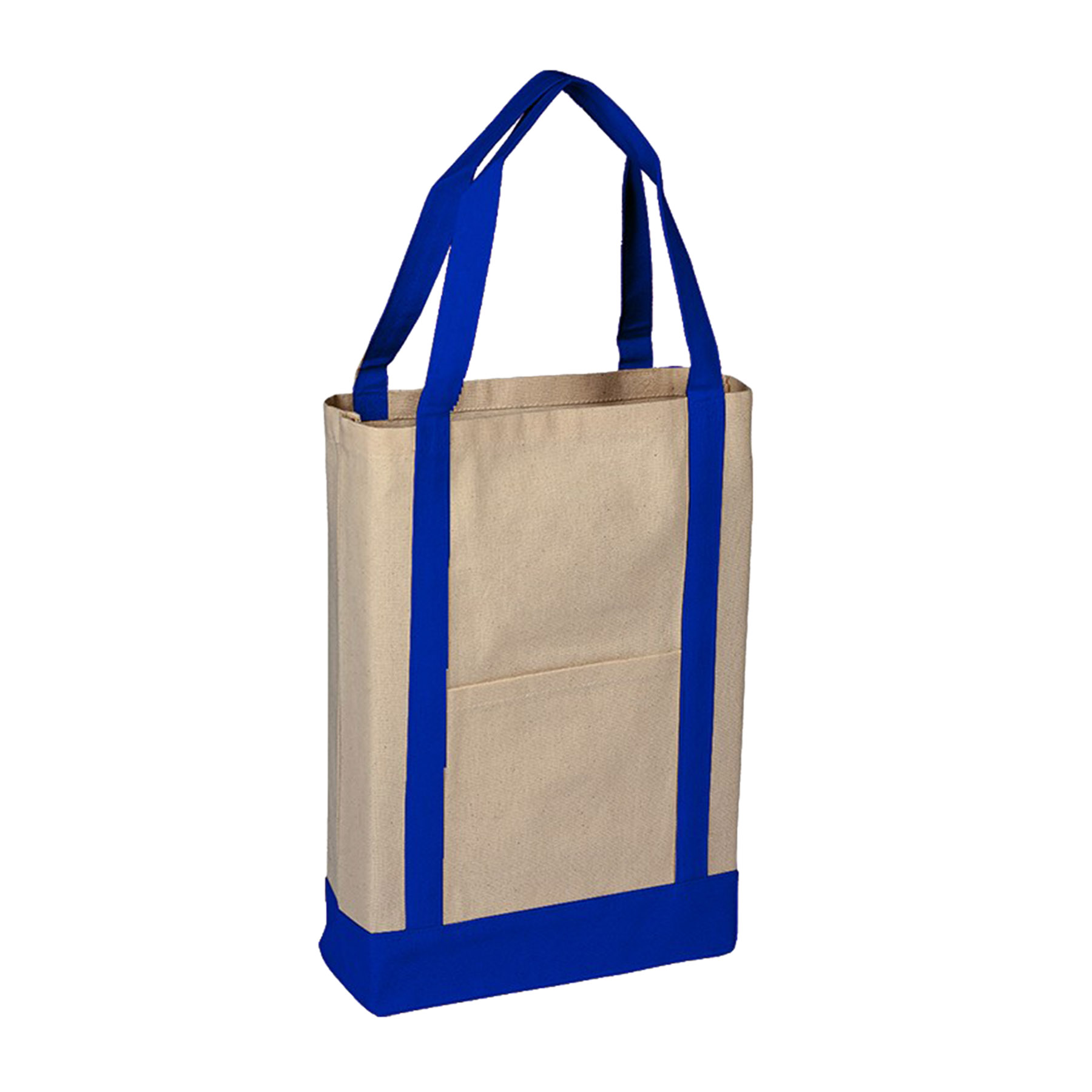 12 oz. Two Tone Canvas Deluxe Tote 10