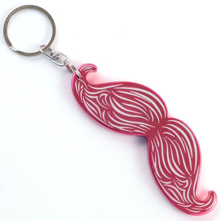 Mustache Key Chain / Bottle Opener 4