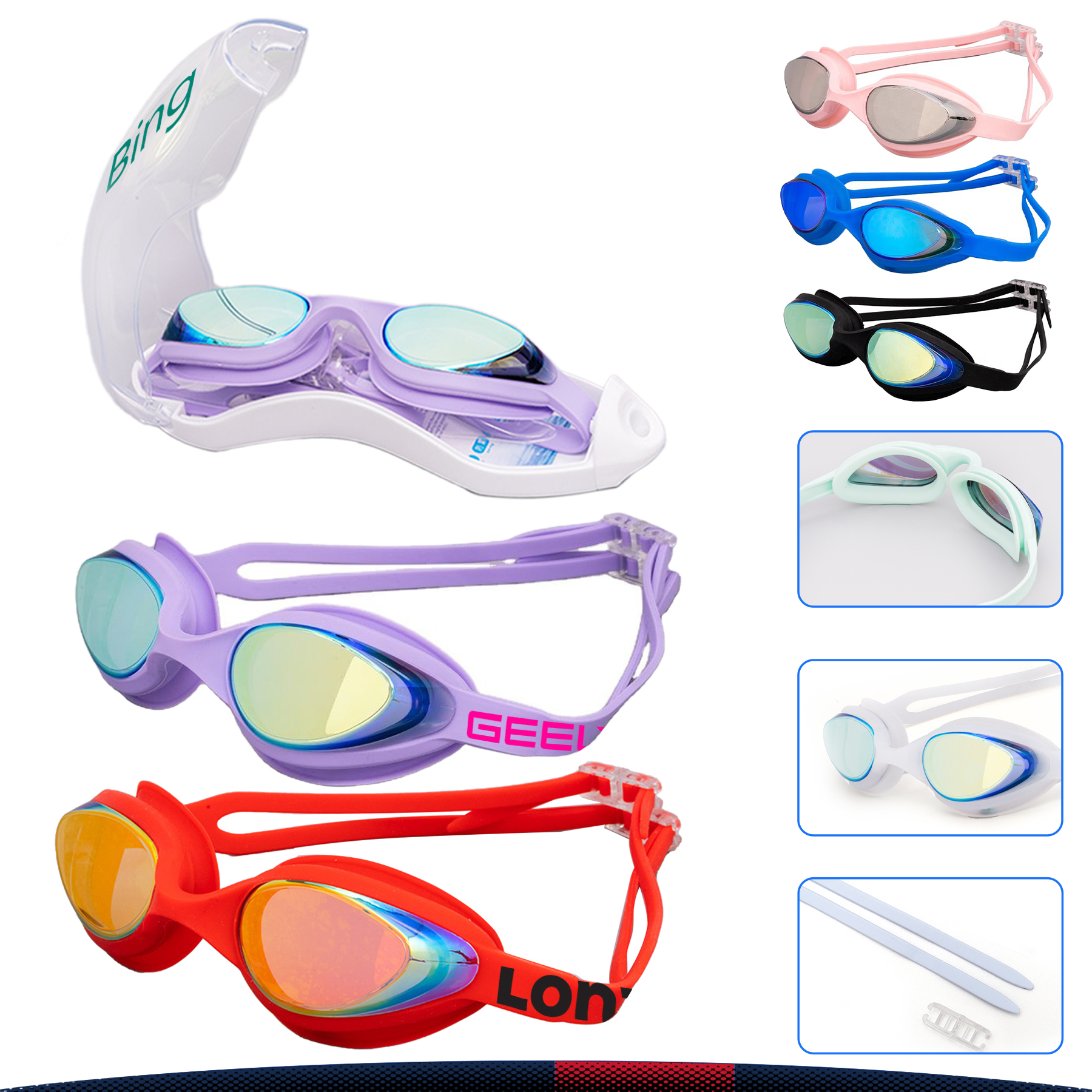 Cotam Adult Swimming Goggles 6