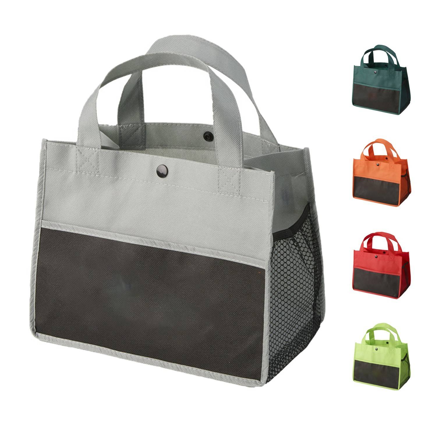Non-woven Hidden Buckle Lunch Tote Bag 3