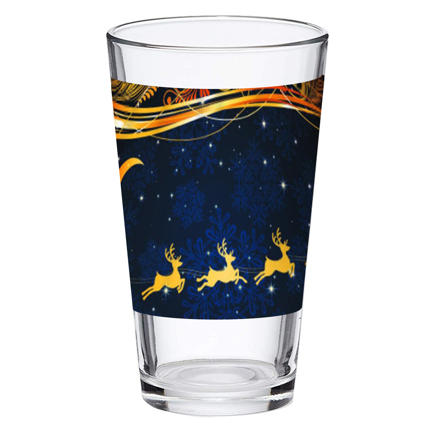 16oz Fully Customizable Glass Cup