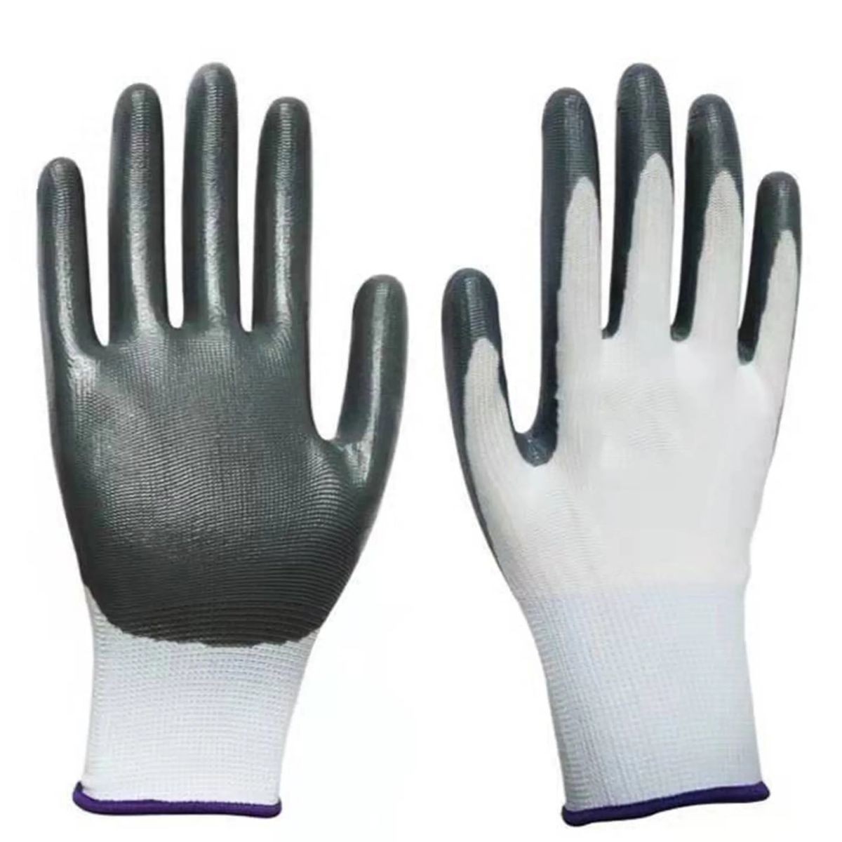 Silkscreen Printed Industrial Gloves for Workplace Safety 6