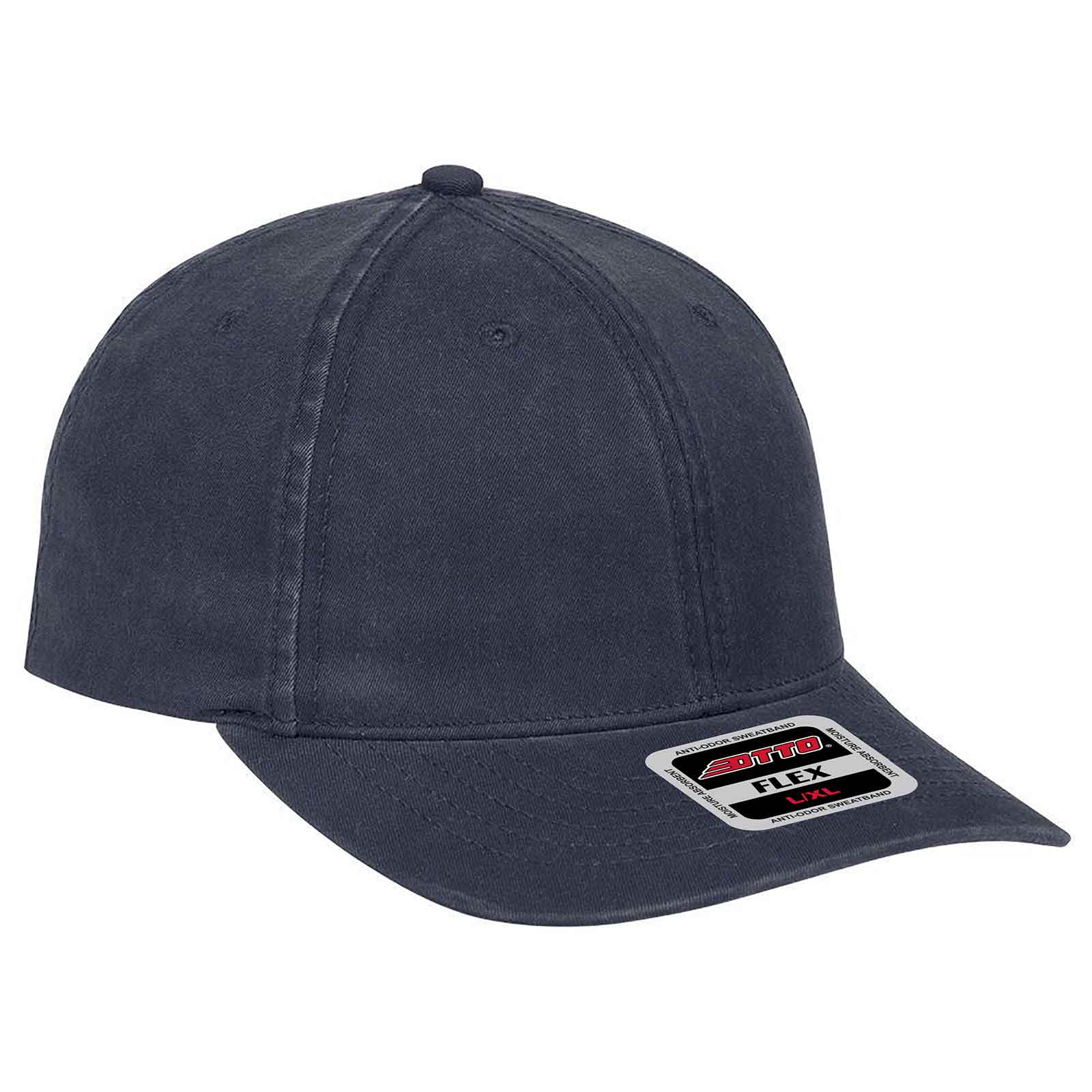 OTTO CAP® OTTO FLEX® Fitted 6 Panel Slim Fit Low Profile Baseball Cap 7