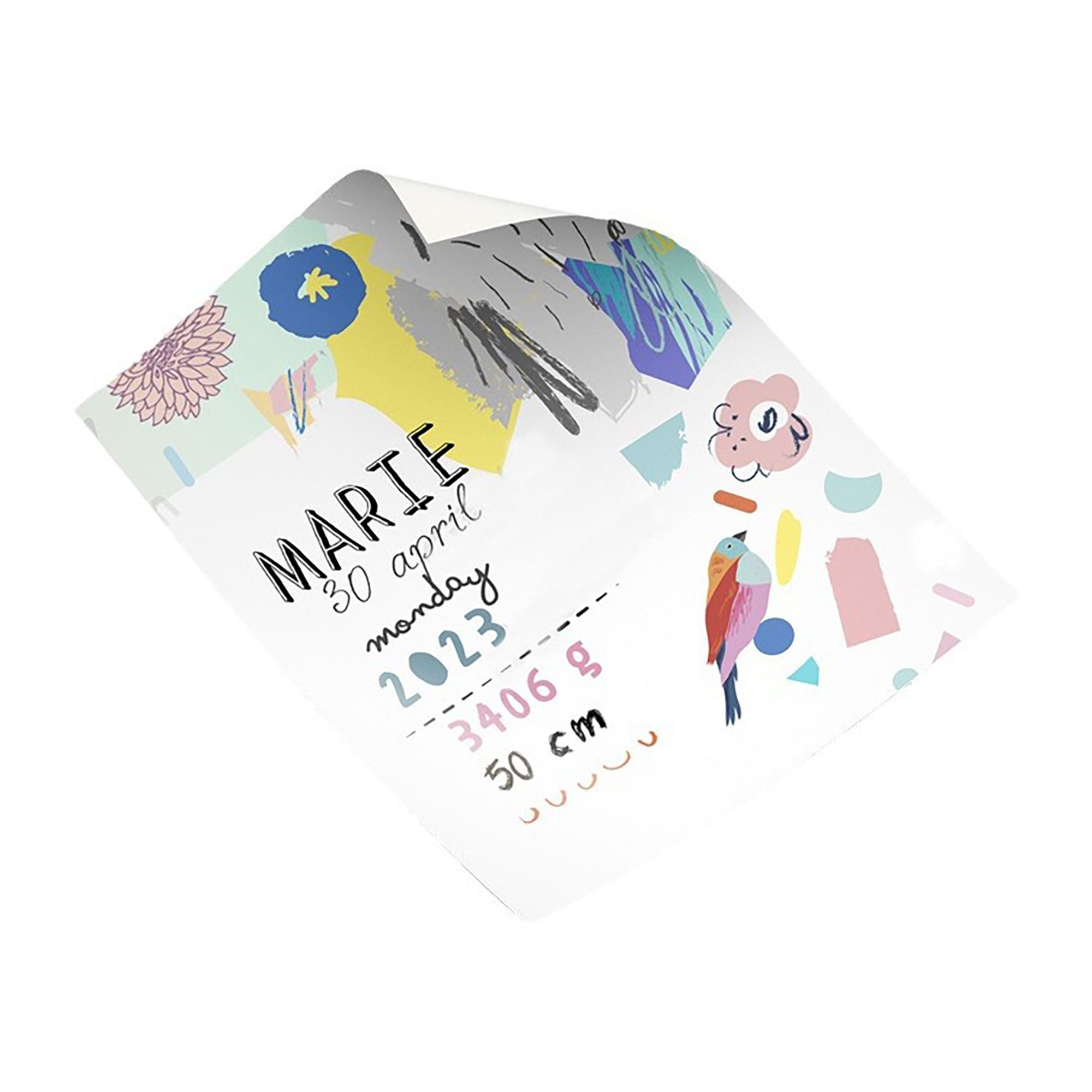 Wall Poster with Adhesive Back Shining / Matt Film 3